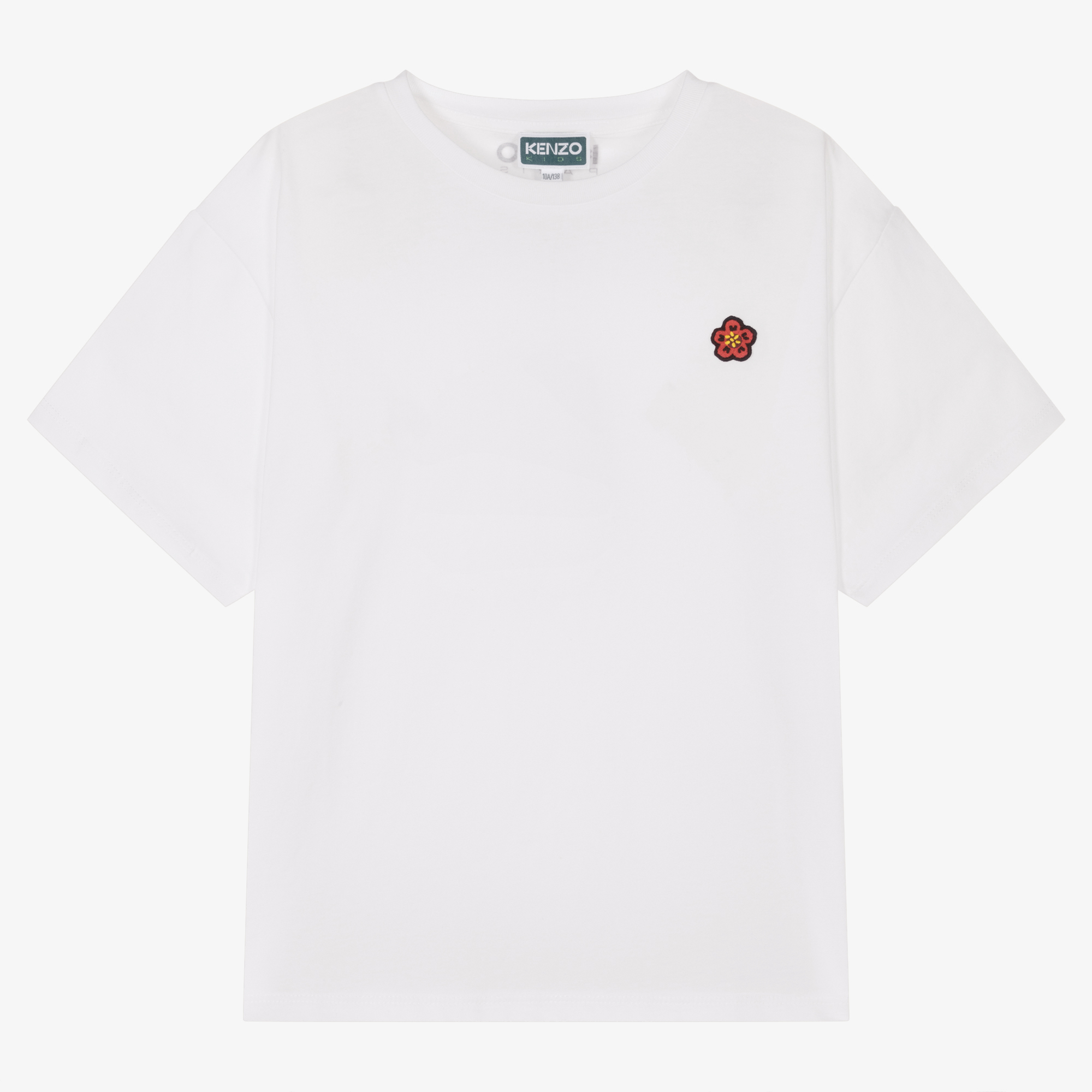 KENZO KIDS - Boys White X Logo T-Shirt | Childrensalon