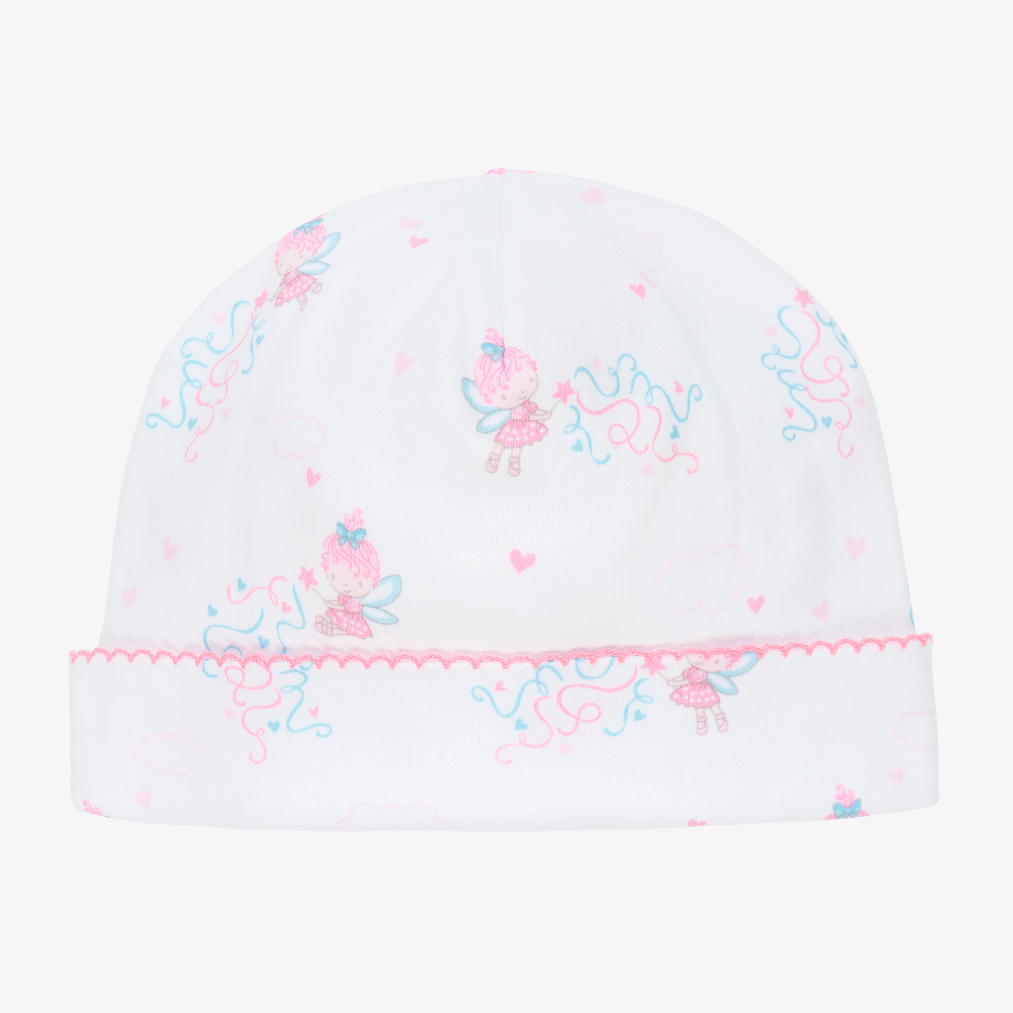 Kissy Kissy - Pima Cotton White Sloth Hat | Childrensalon