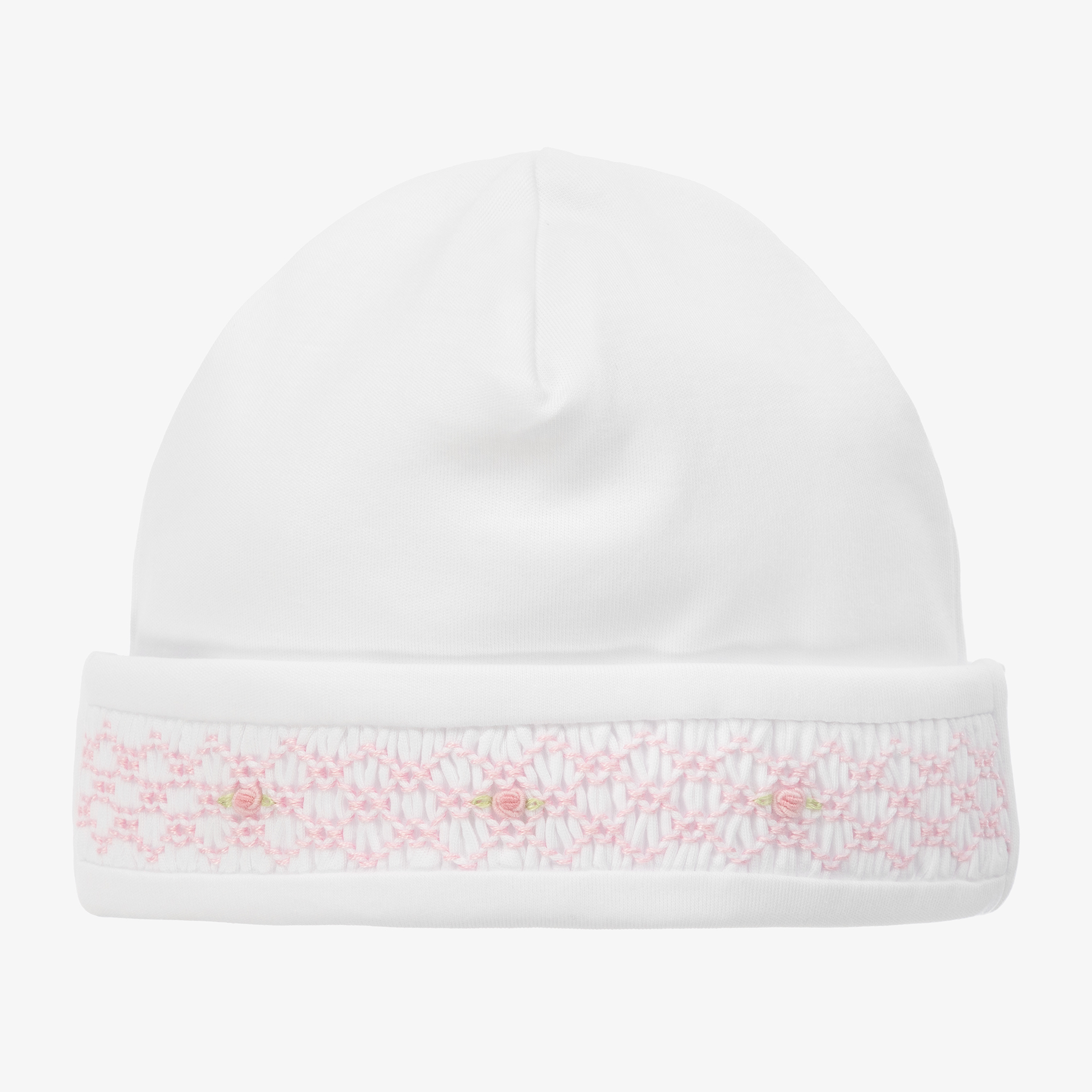 Kissy Kissy - Pima Cotton White Sloth Hat | Childrensalon