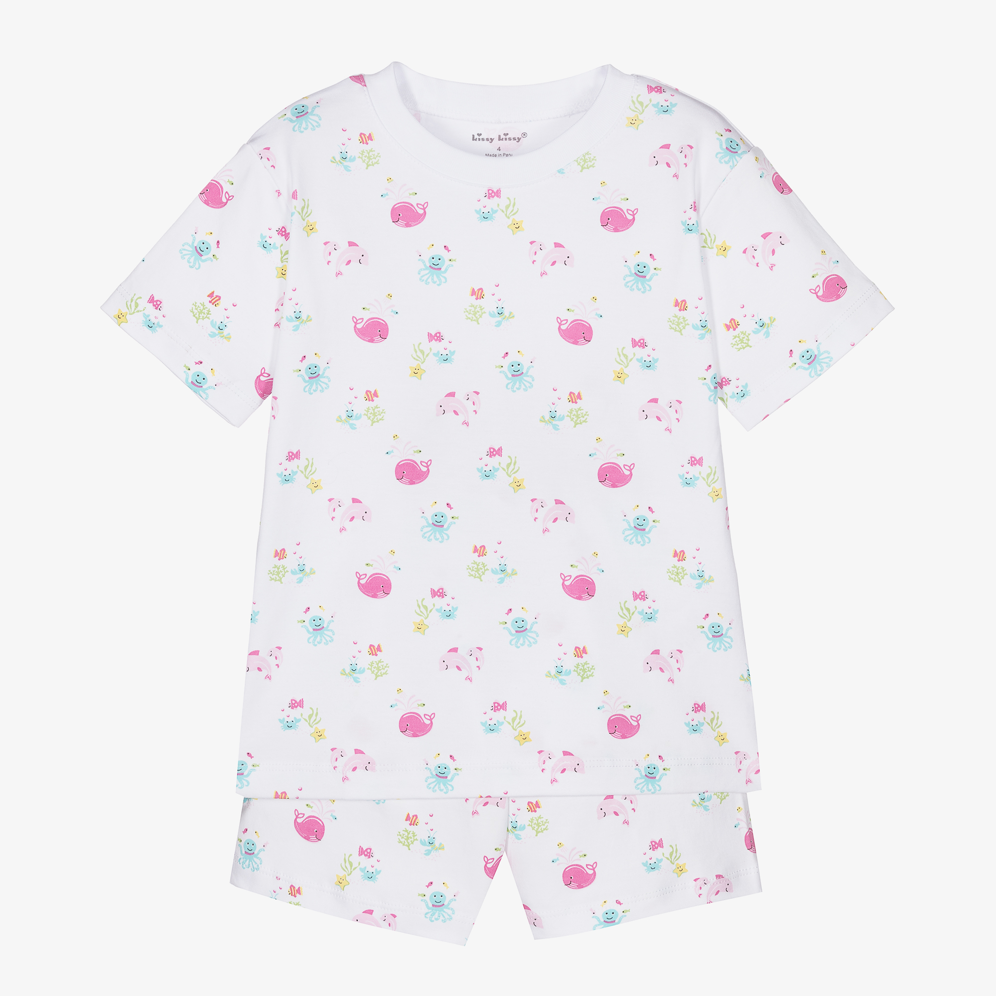 Kissy Kissy - Girls Pima Cotton Pyjamas | Childrensalon