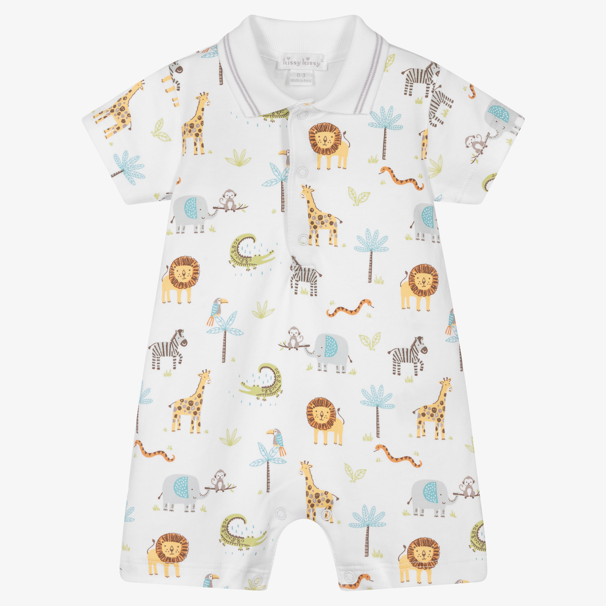 Kissy Kissy - Pima Cotton Bunnies Shortie | Childrensalon