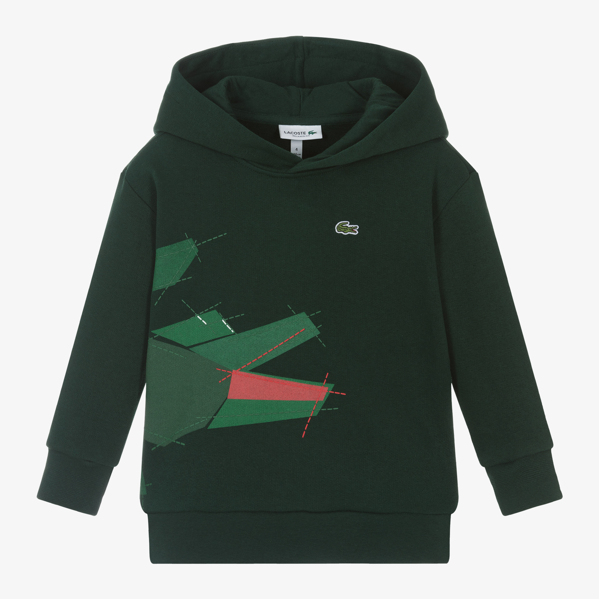 Lacoste crocodile hoodie sale