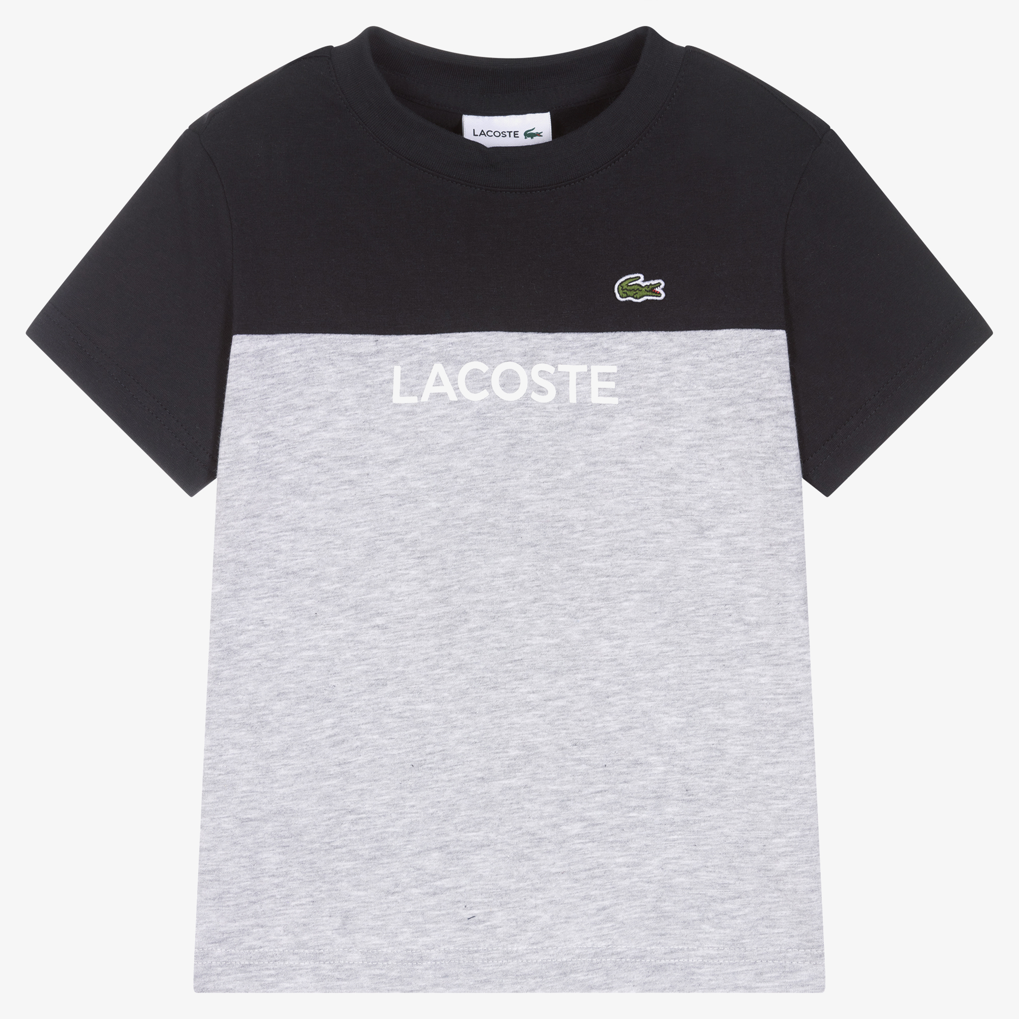 Lacoste - Teen Navy Blue Cotton Logo T-Shirt | Childrensalon