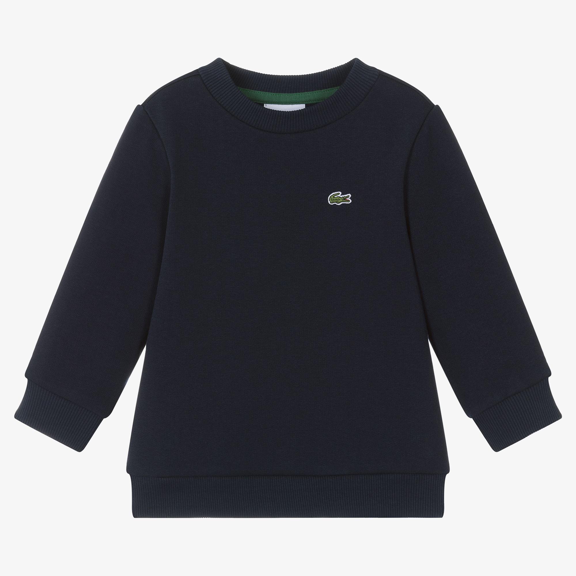 Lacoste Navy Blue Crocodile Logo Sweatshirt