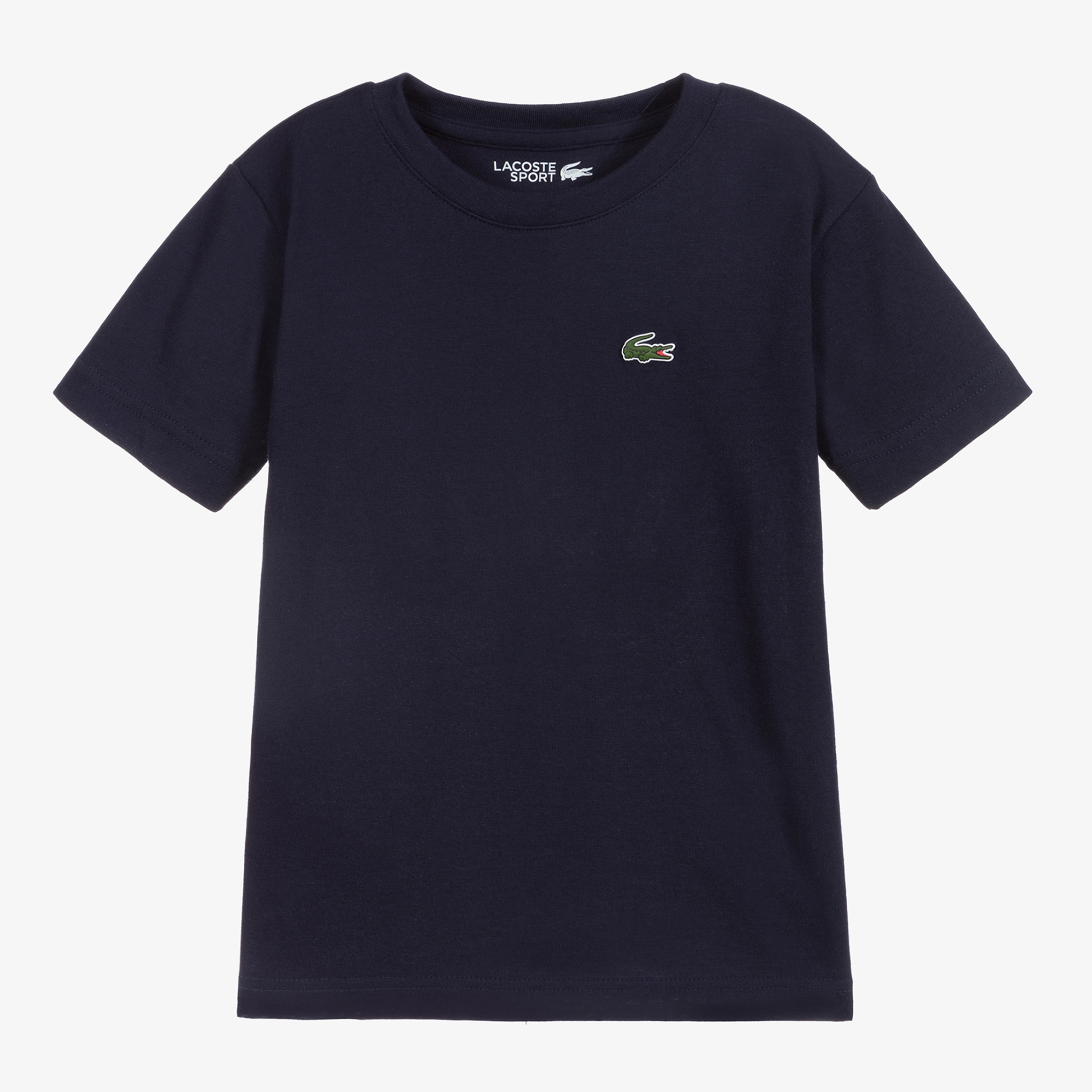 Lacoste Navy Blue Ultra Dry T Shirt Childrensalon