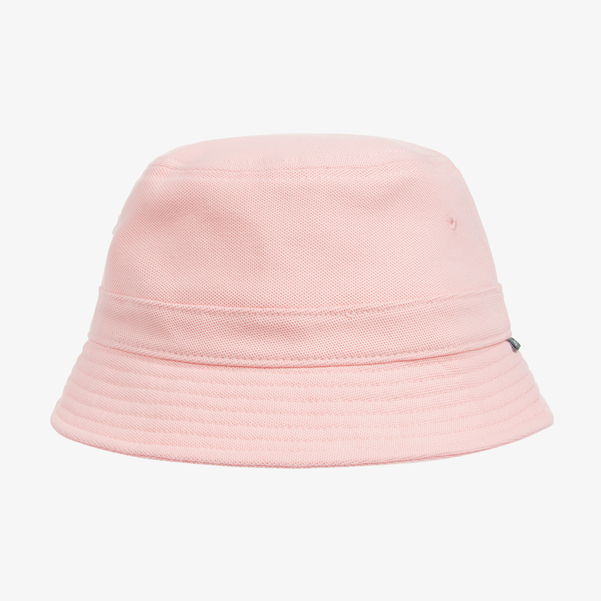 Passiv Dam nudler Lacoste - Pink Cotton Logo Bucket Hat | Childrensalon