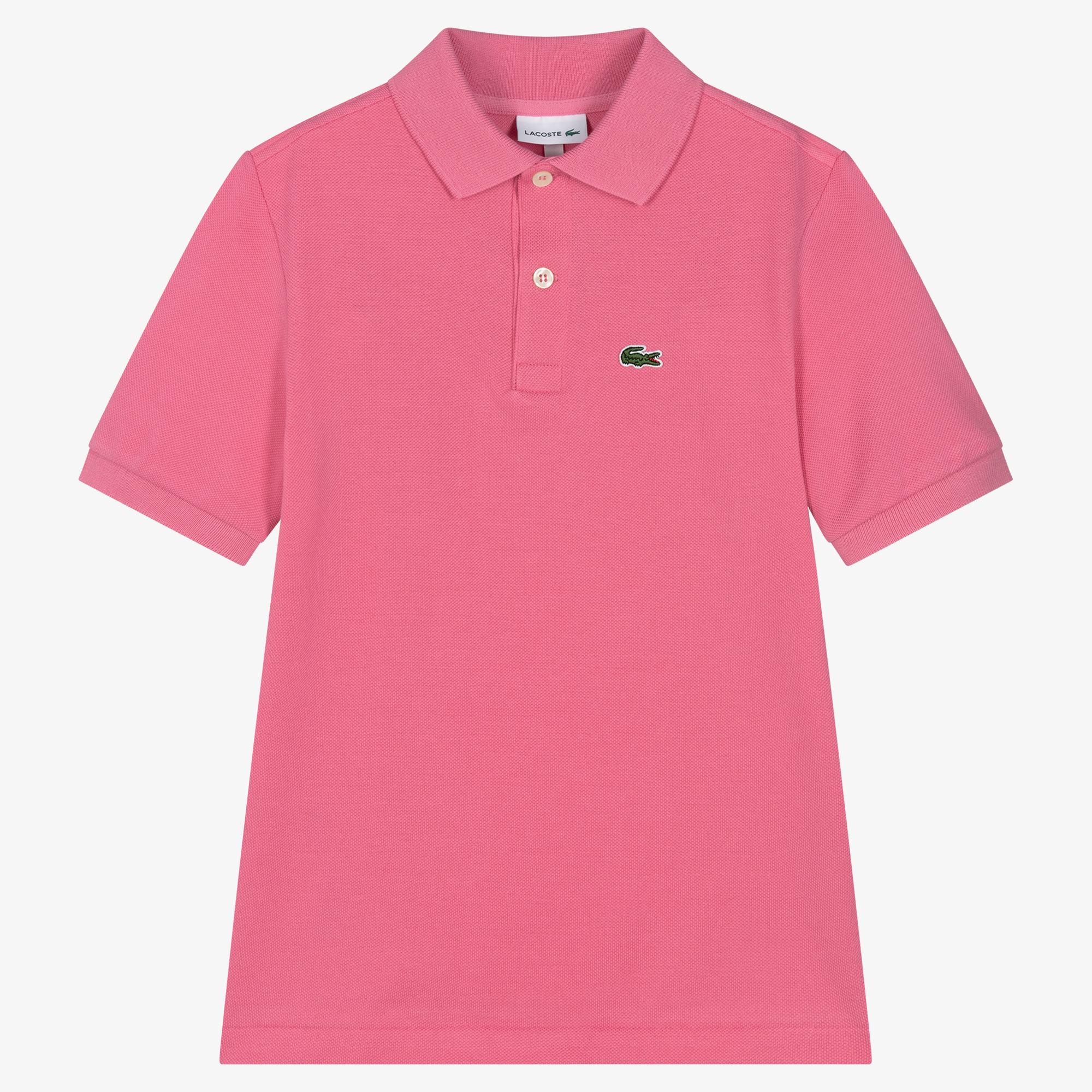 boys hot pink polo