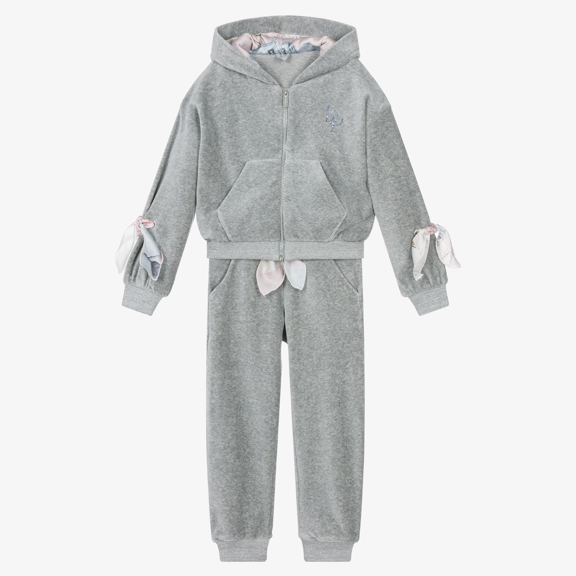 Cotton sales velour tracksuit