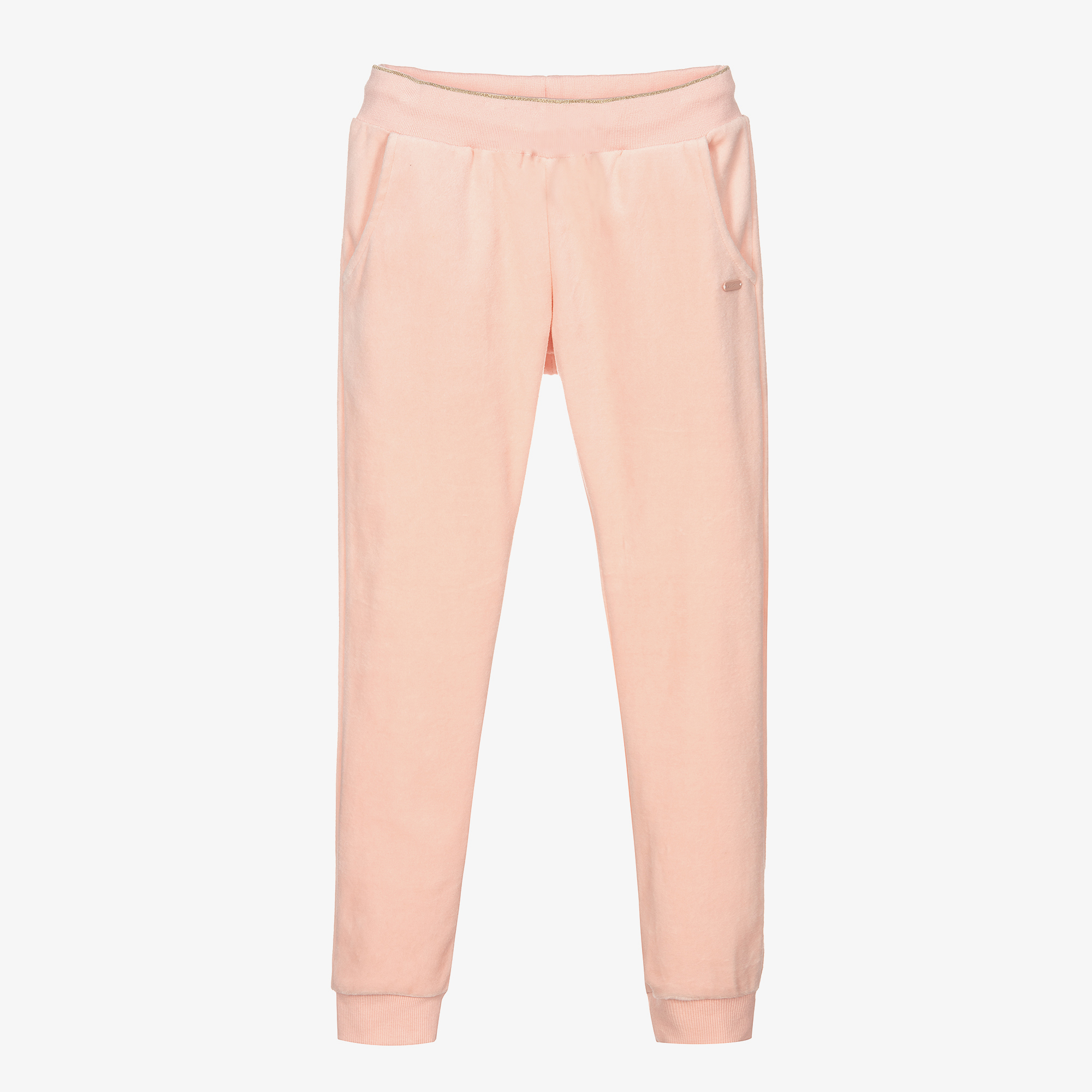 nike bottoms in light pink with drawstring waist jogger