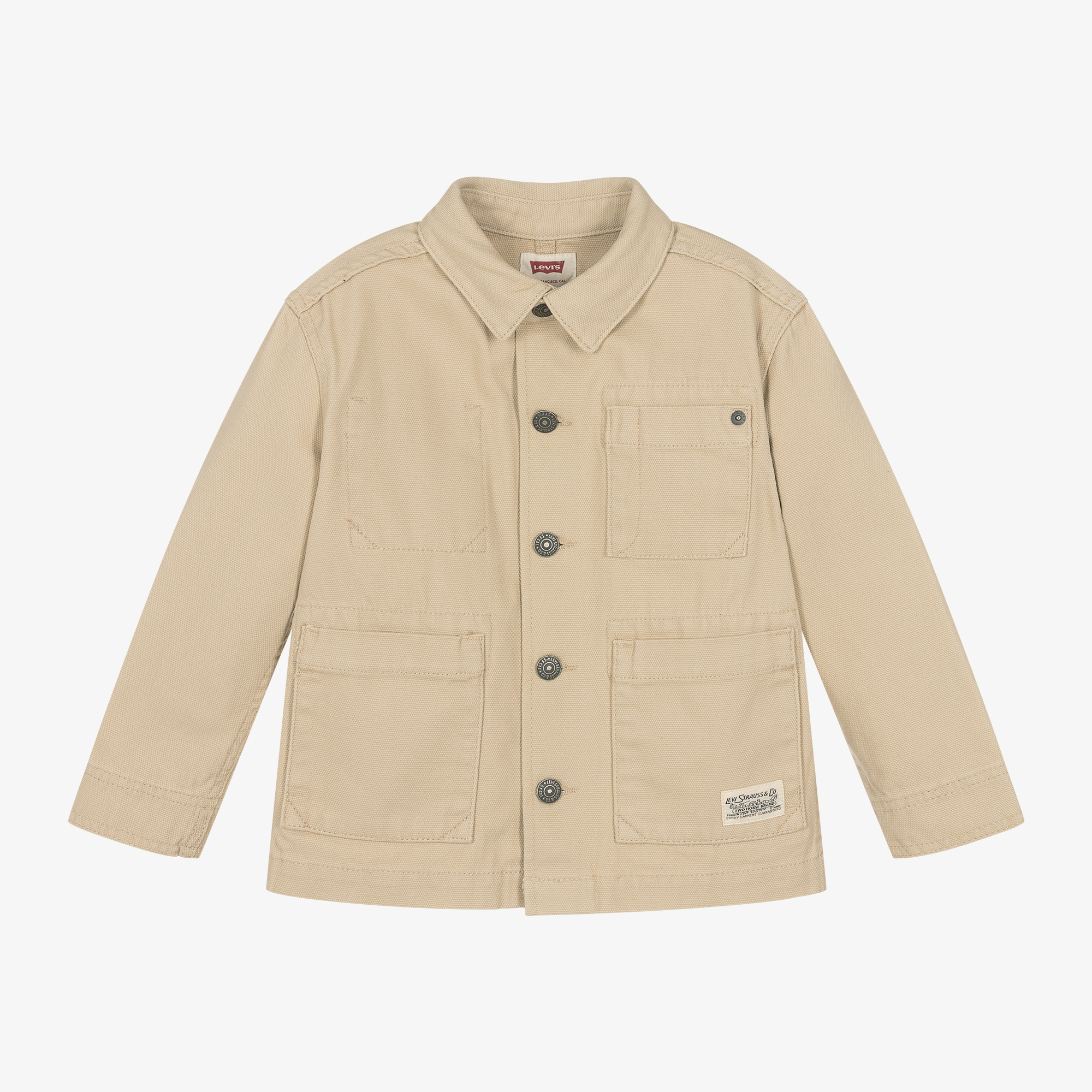 Beige levi jacket deals