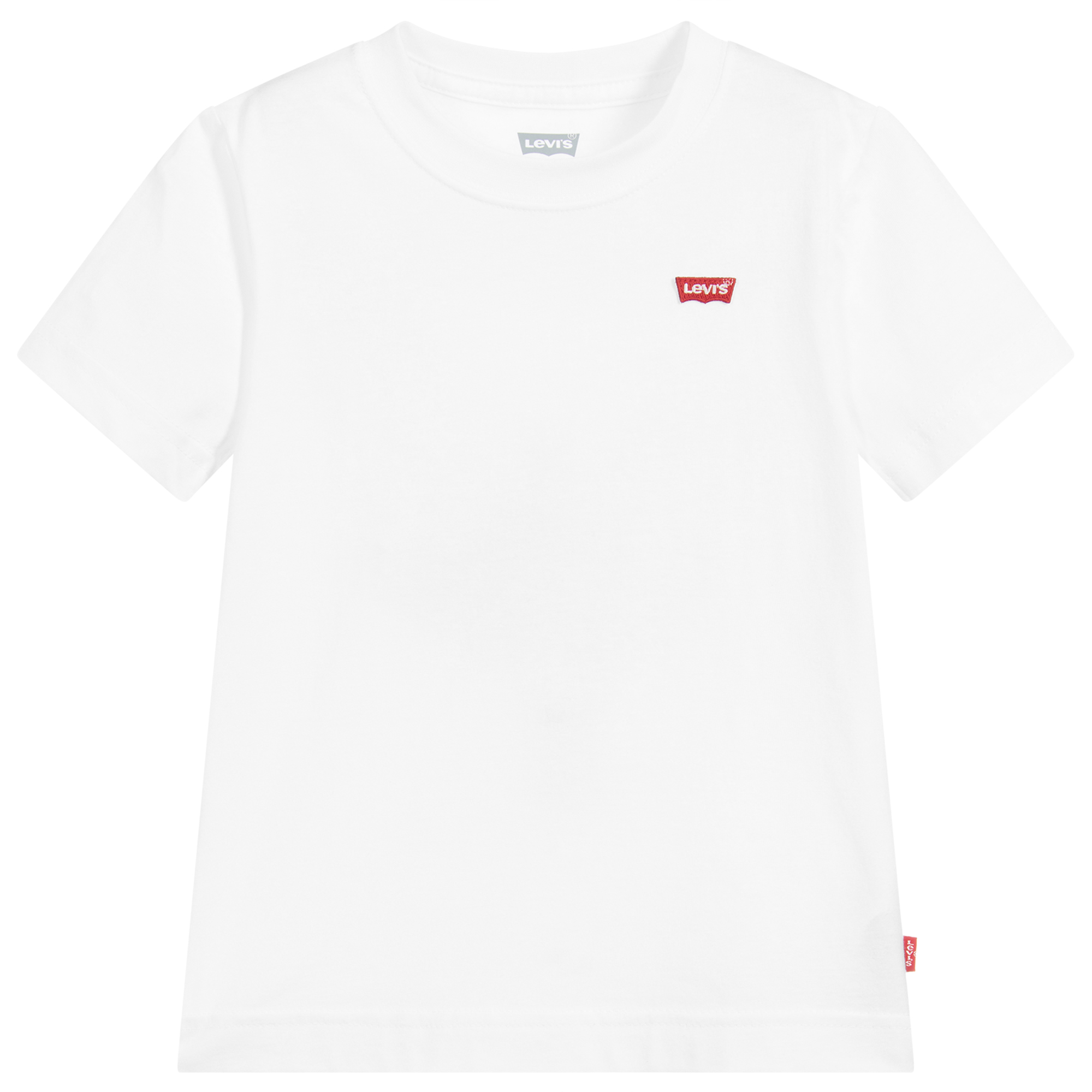 Levi's - Boys White Cotton Logo T-Shirt 