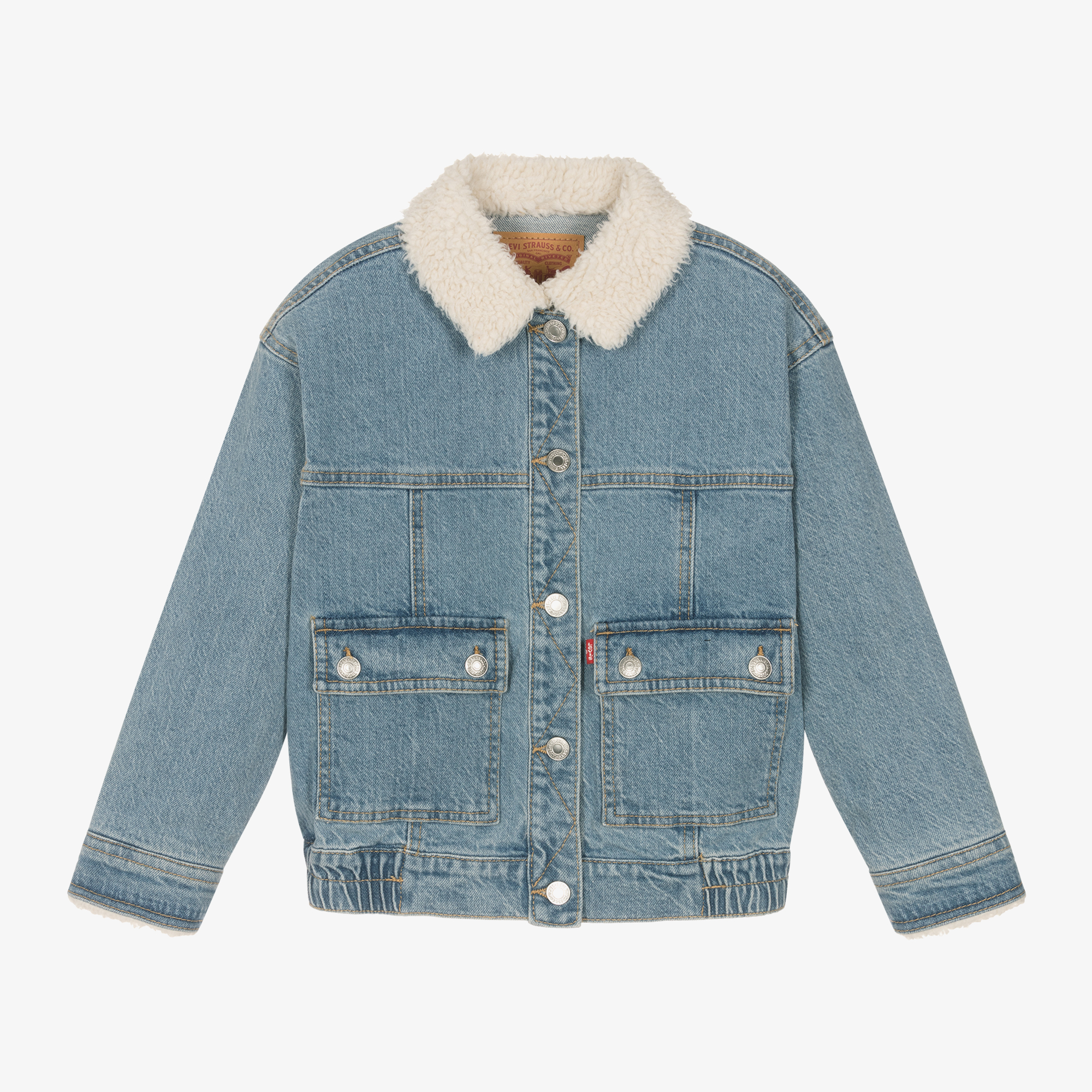 Levi's sherpa collar jacket best sale