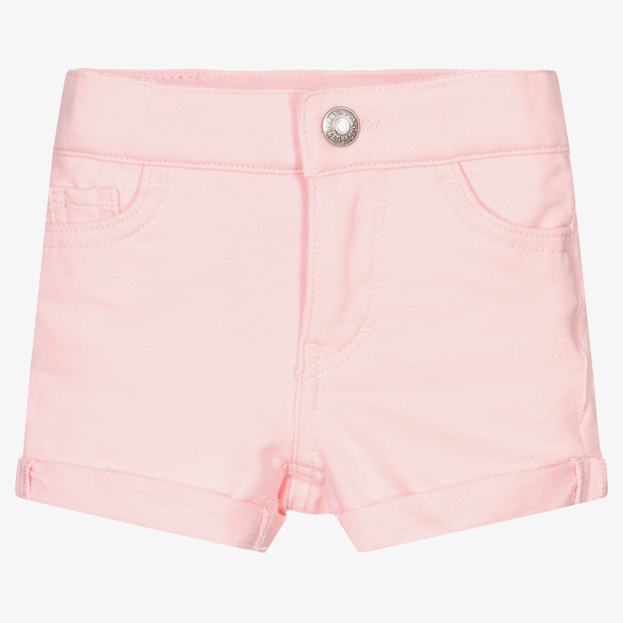 Levi's - Pink Girlfriend Shorty Shorts | Childrensalon