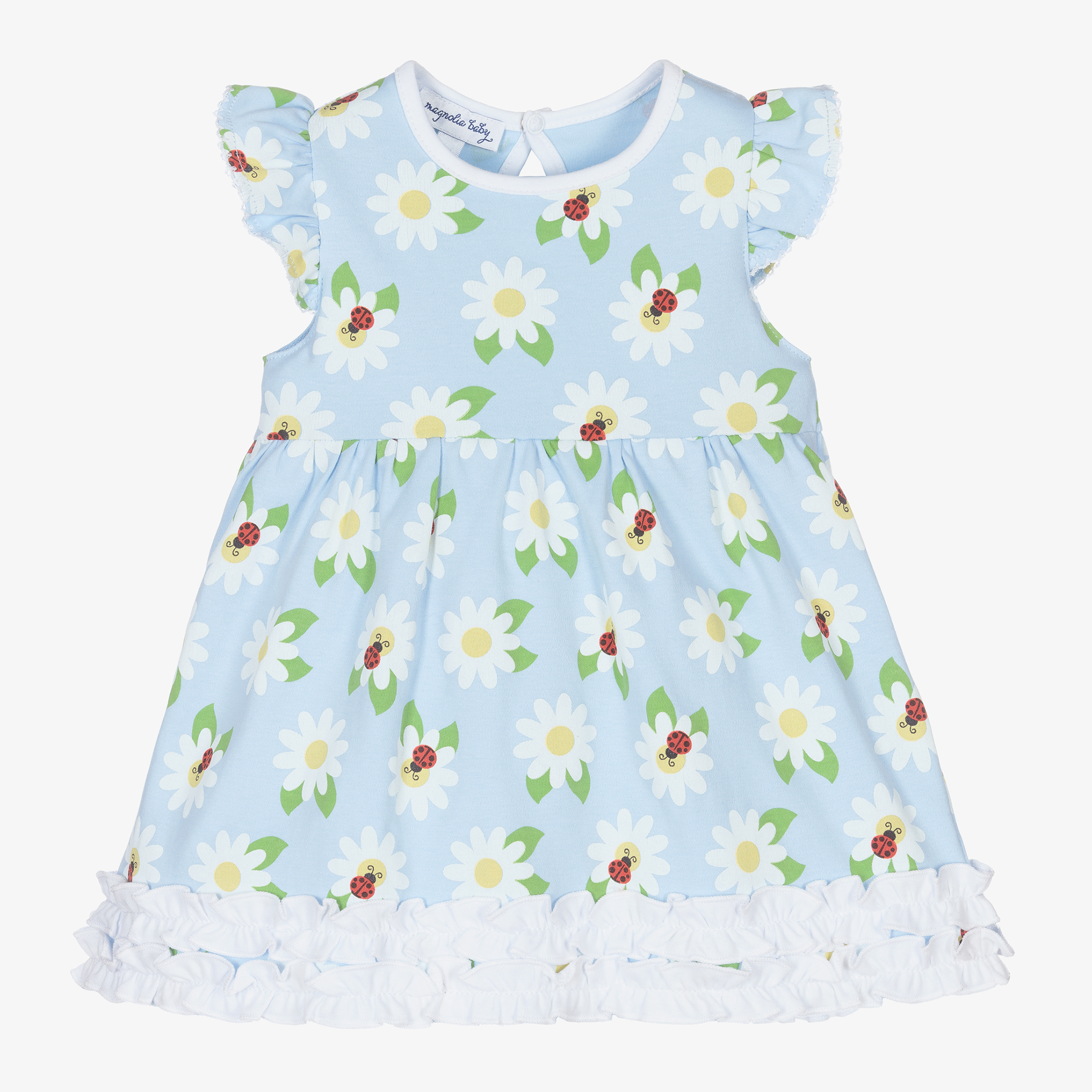 Magnolia Baby - Pima Cotton Daisy Dress ...