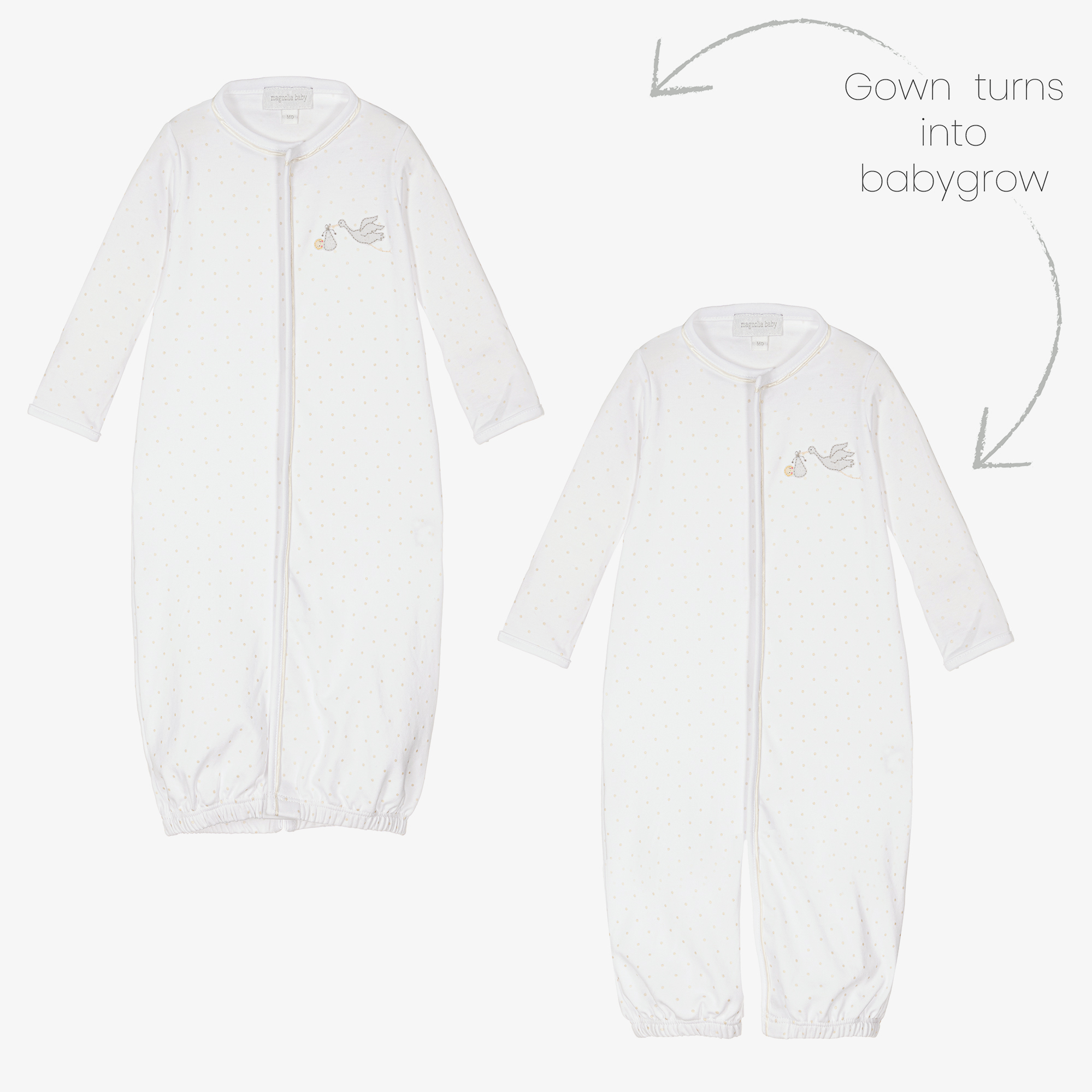 Magnolia cheap baby gown