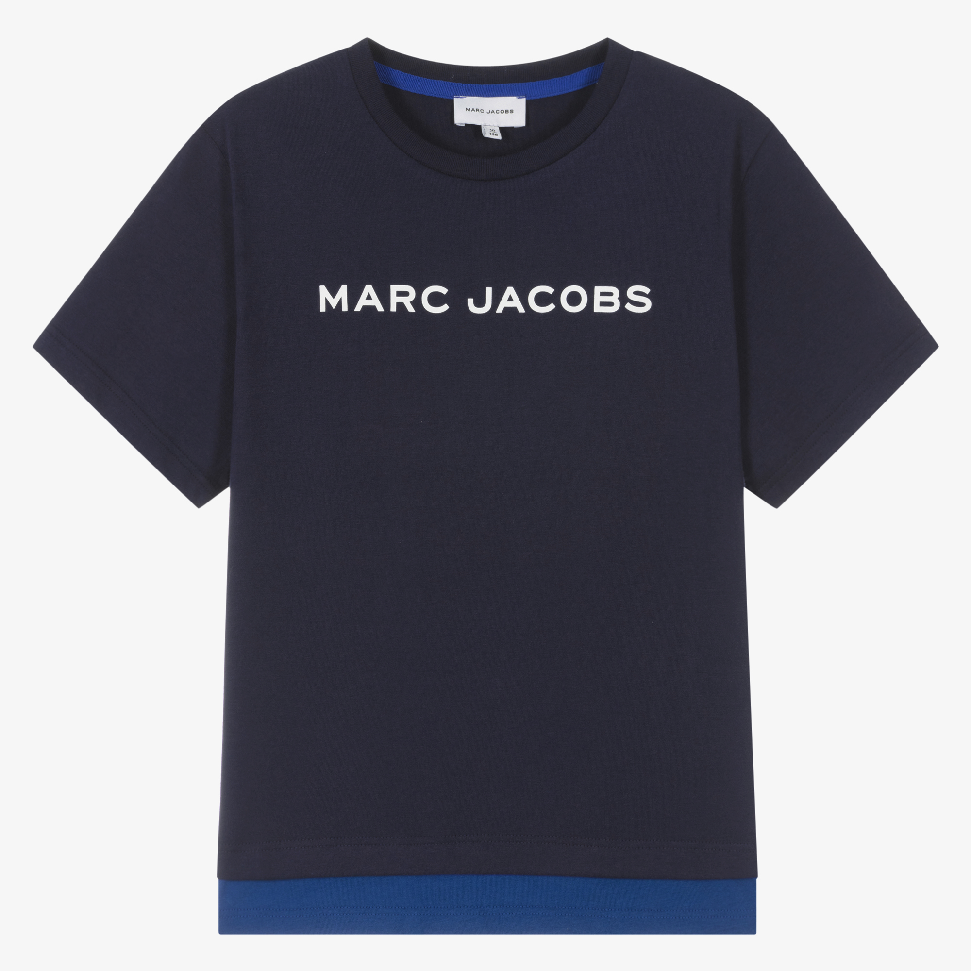 MARC JACOBS - Blue Flower Logo T-Shirt | Childrensalon