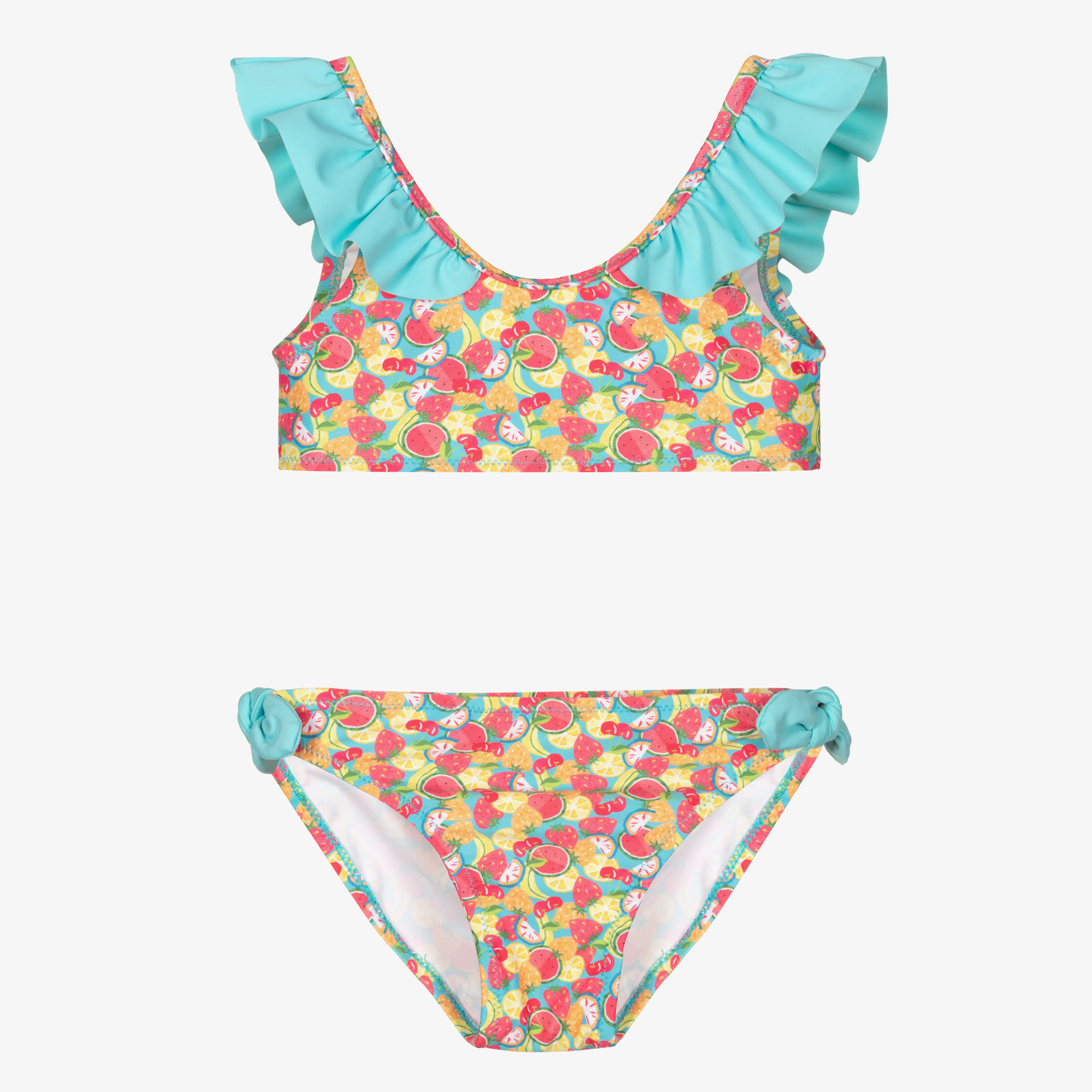 Mayoral - Girls Pink Sealife Bikini | Childrensalon