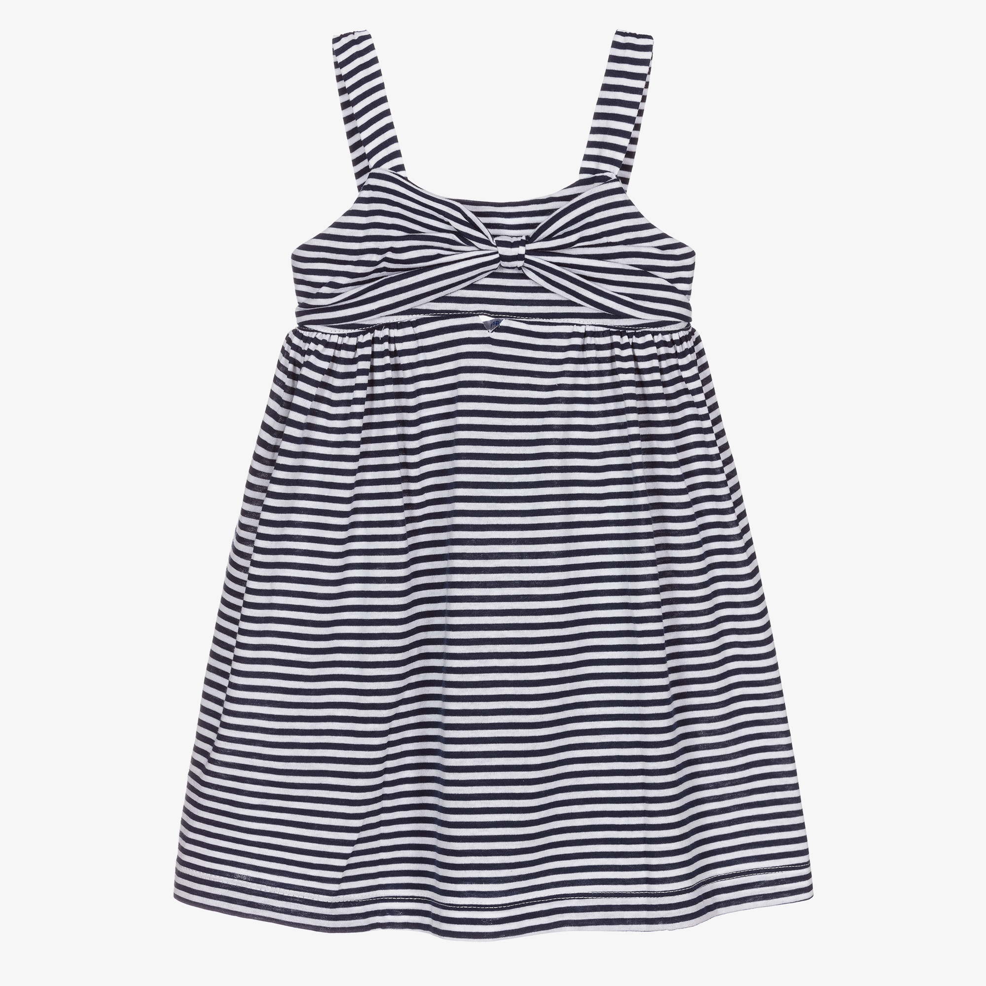 Mayoral - Girls Striped Cotton Dress | Childrensalon