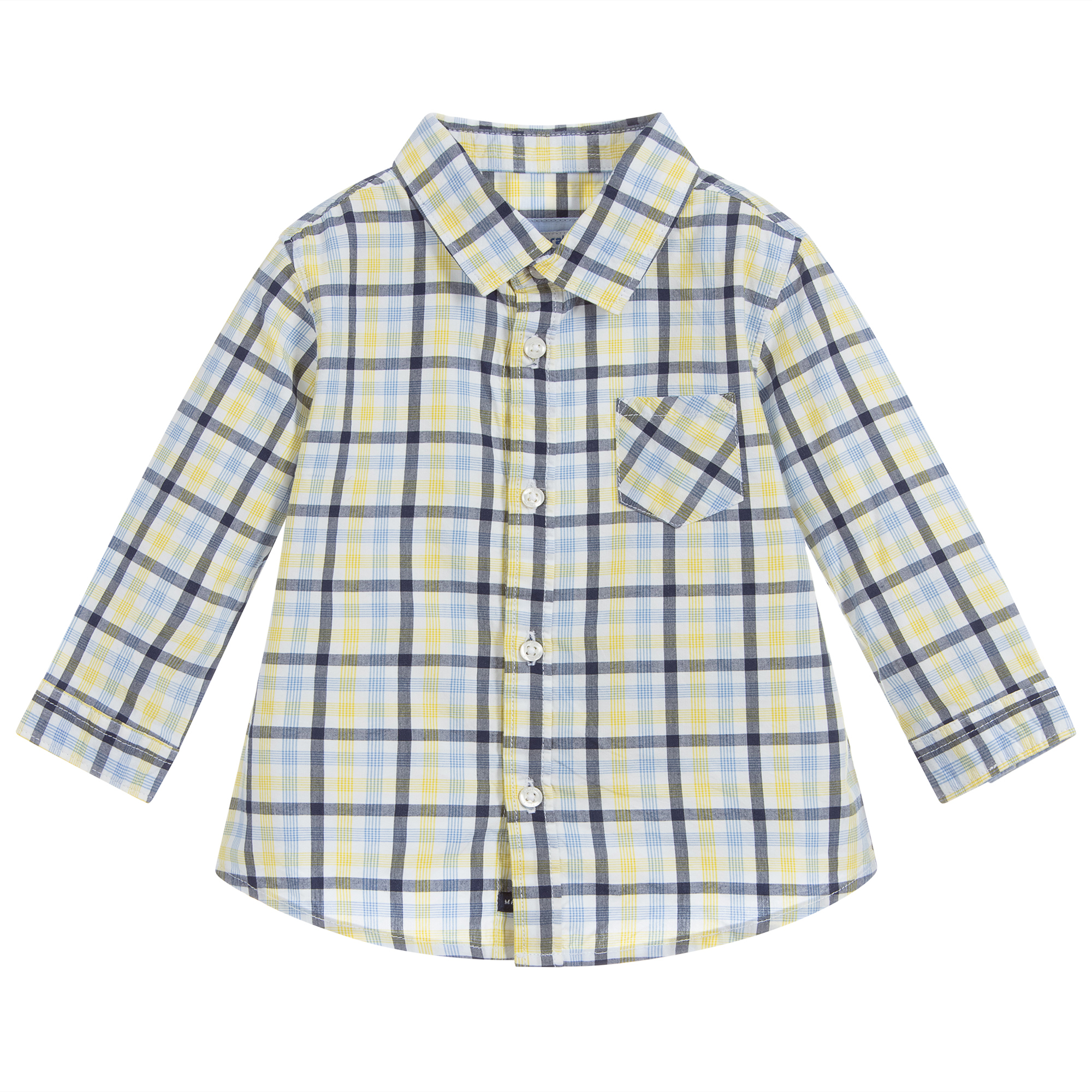 baby checked shirt