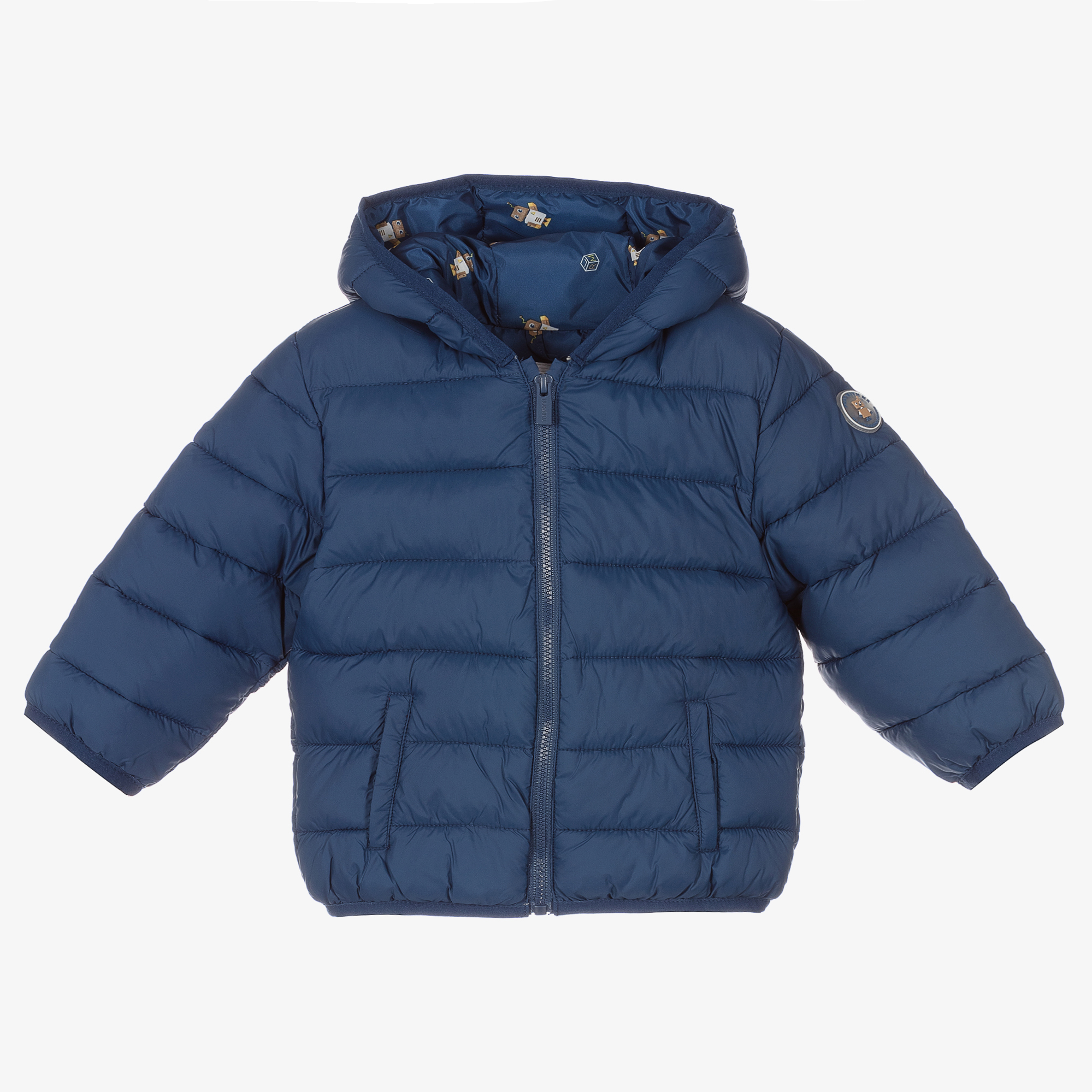 Mayoral - Girls Grey Padded Jacket | Childrensalon