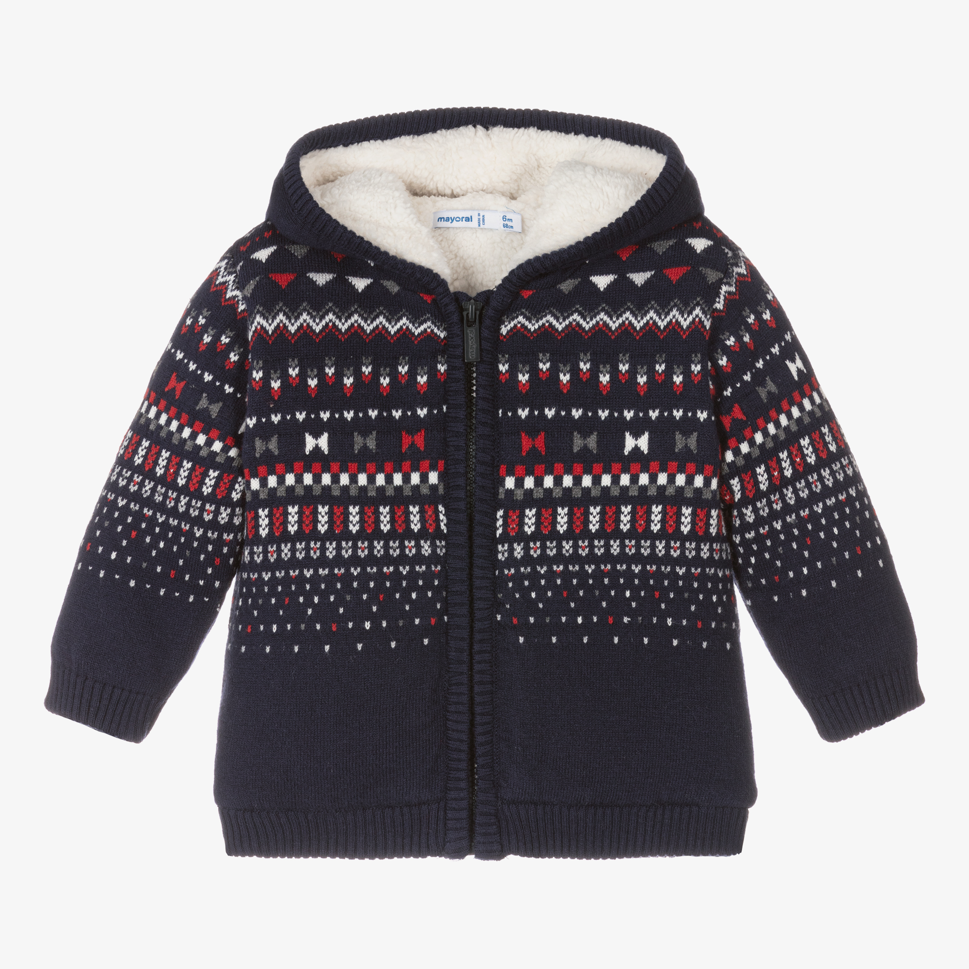 Boys sale zip cardigan