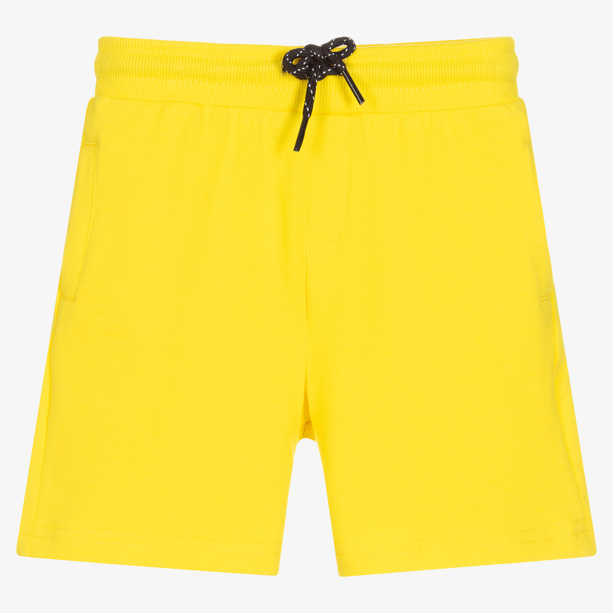 Mayoral - Boys Yellow Jersey Shorts | Childrensalon
