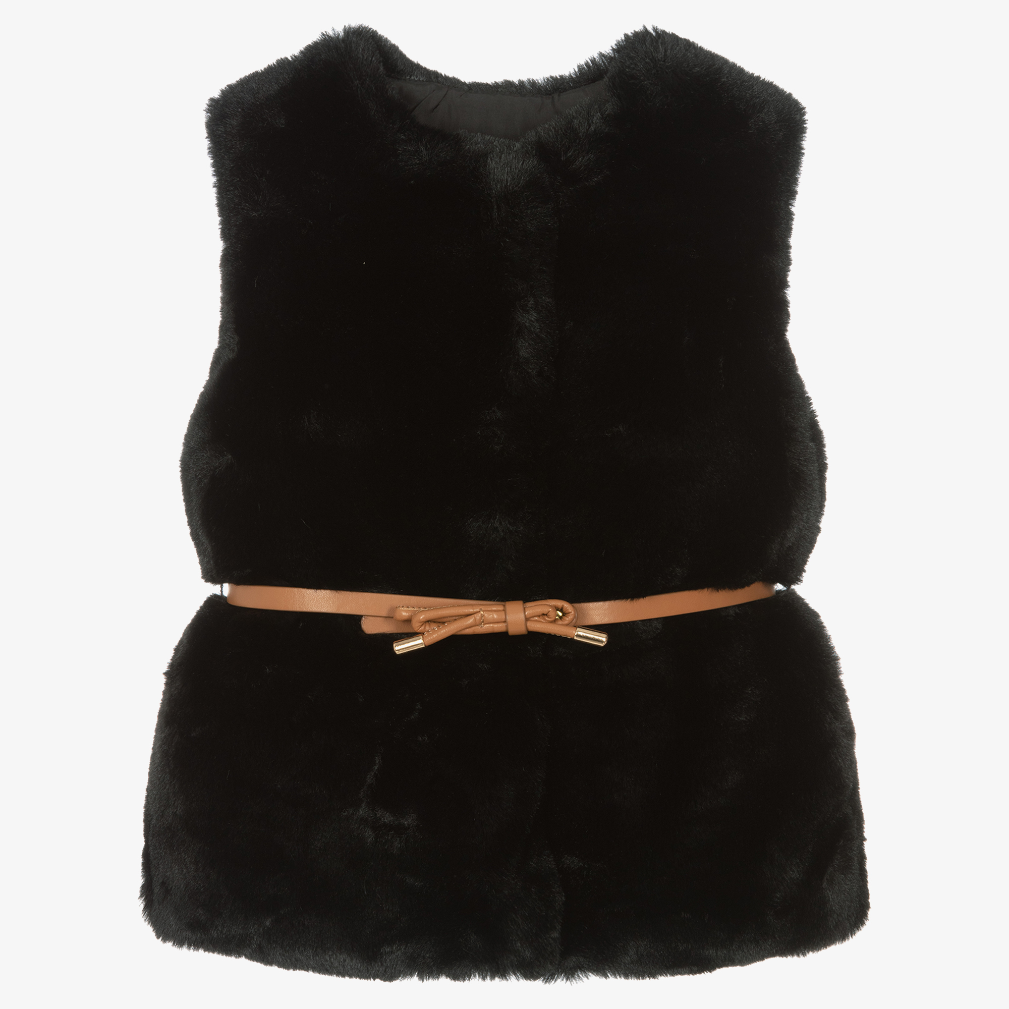 Girls sale black gilet