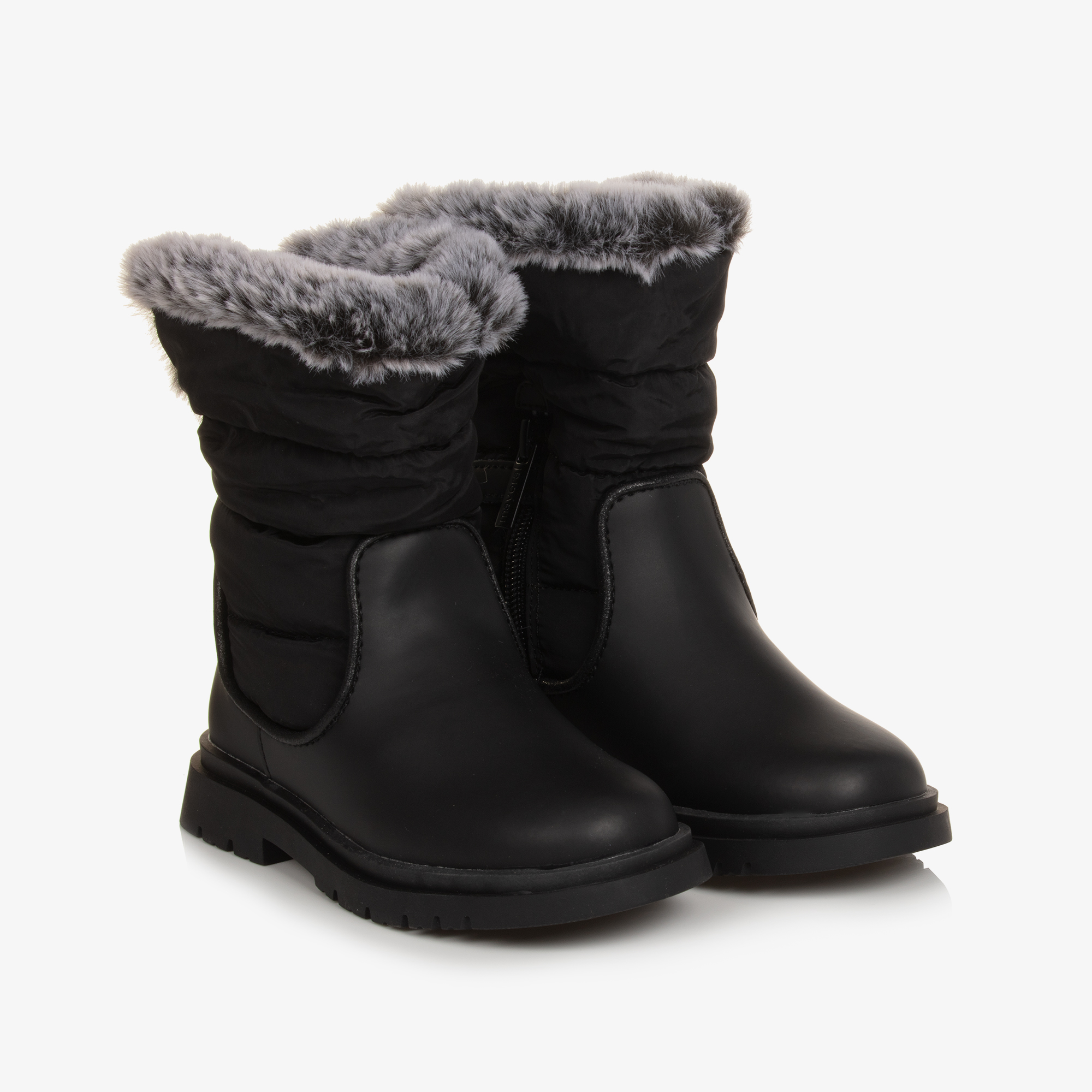 Ladies black snow boots on sale