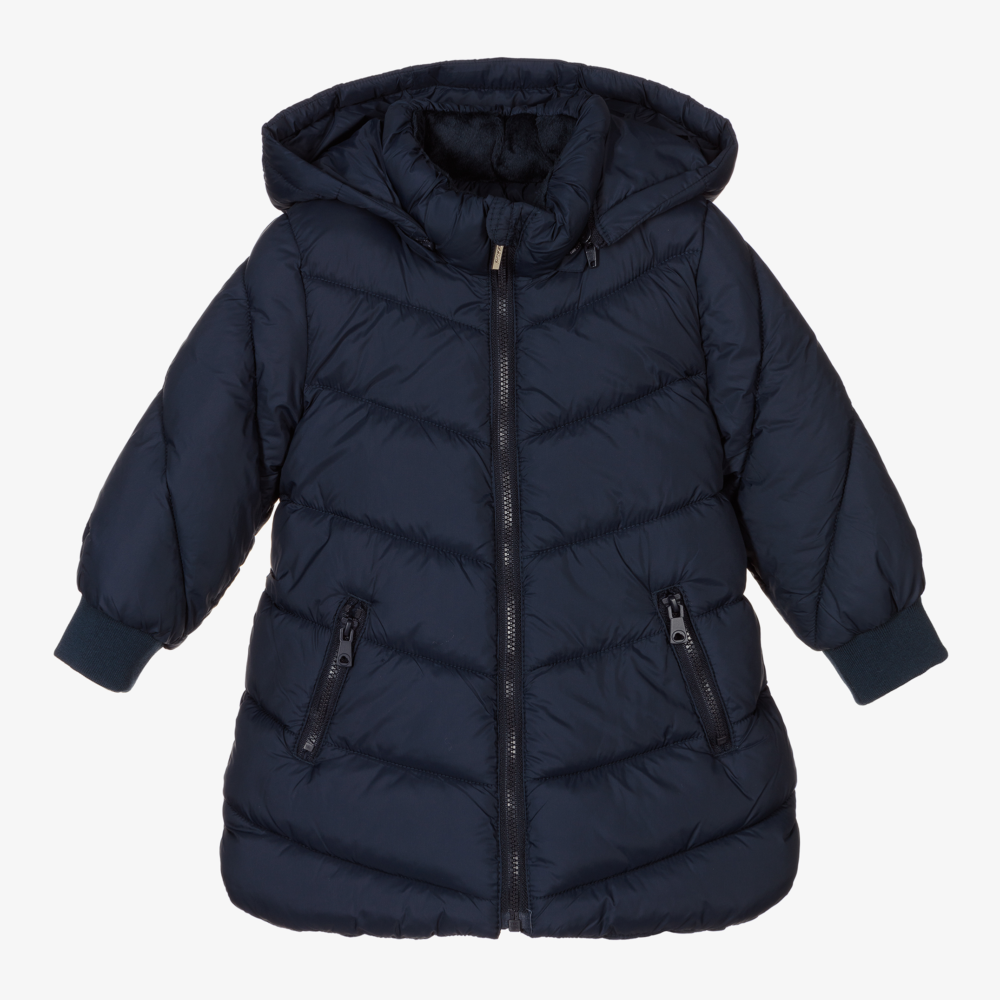 Mayoral Newborn - Baby Boys Reversible Coat | Childrensalon