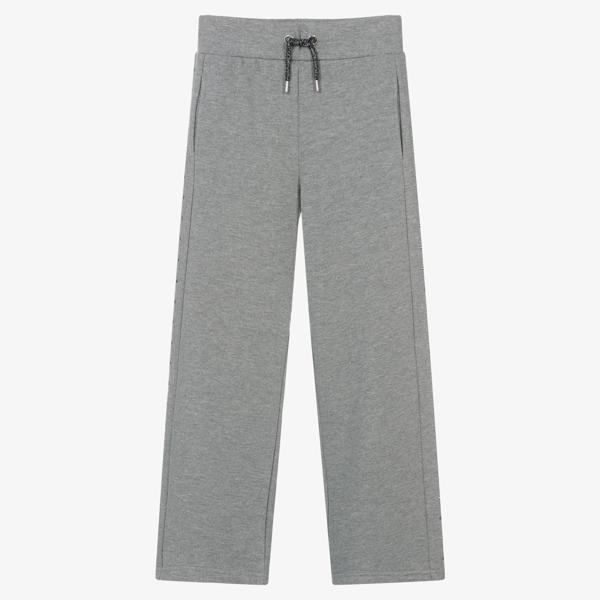 Pantalon Jogging Large Gris À Coutures Marya – MissChadou