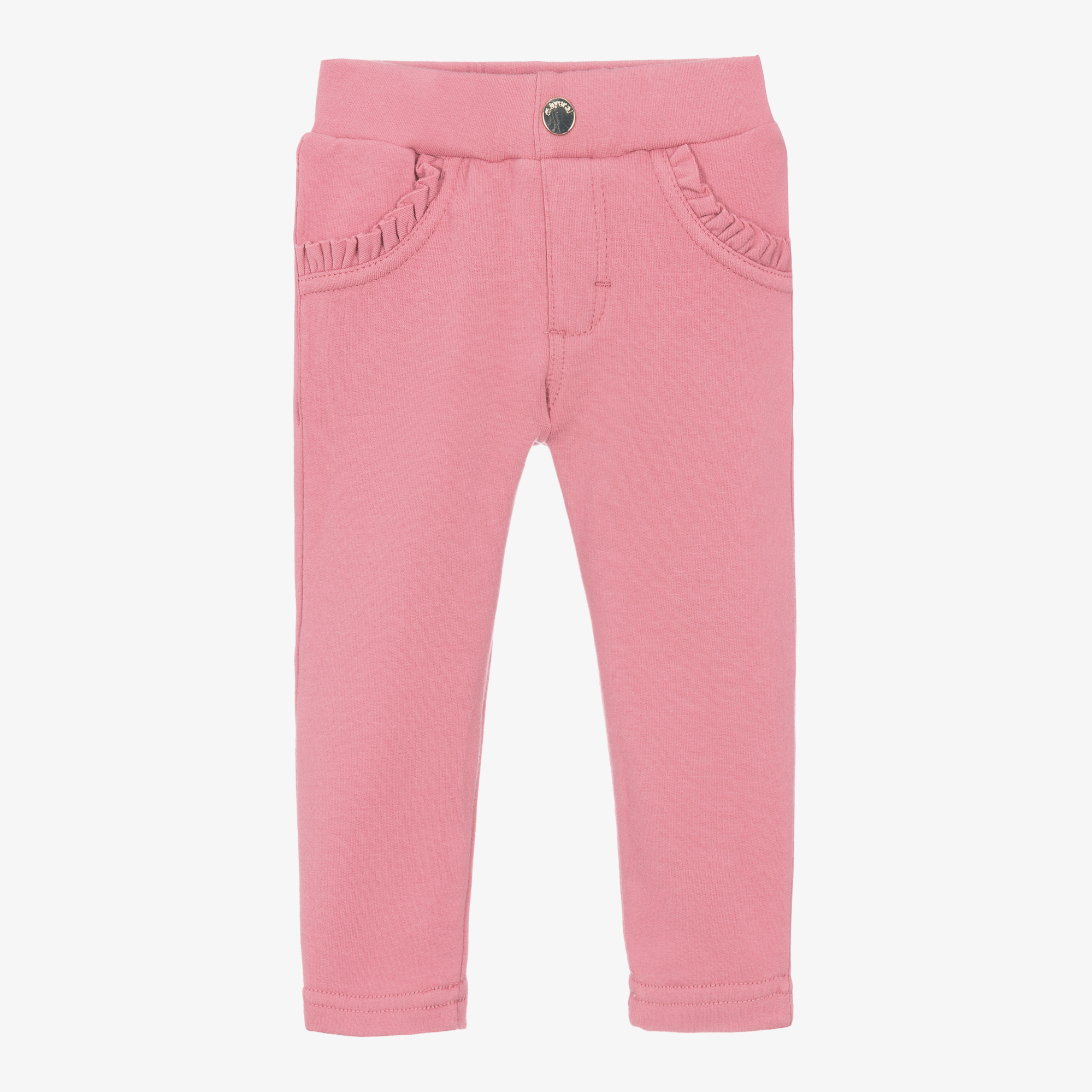 Mayoral - Teen Pink Velour Culottes | Childrensalon