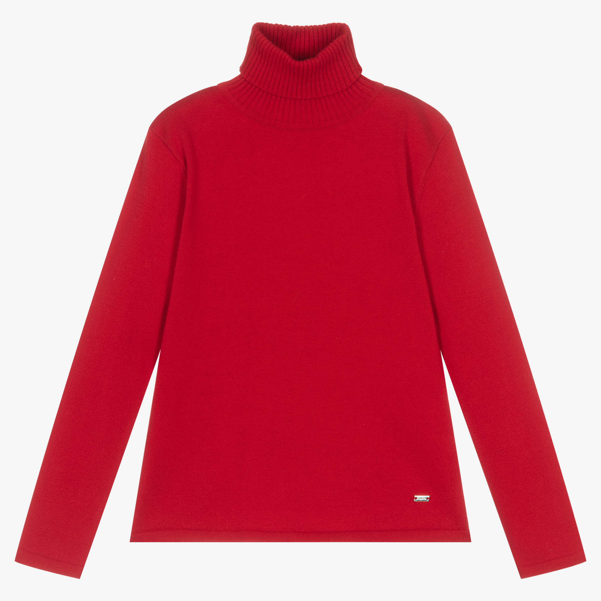 Girls 2025 red turtleneck