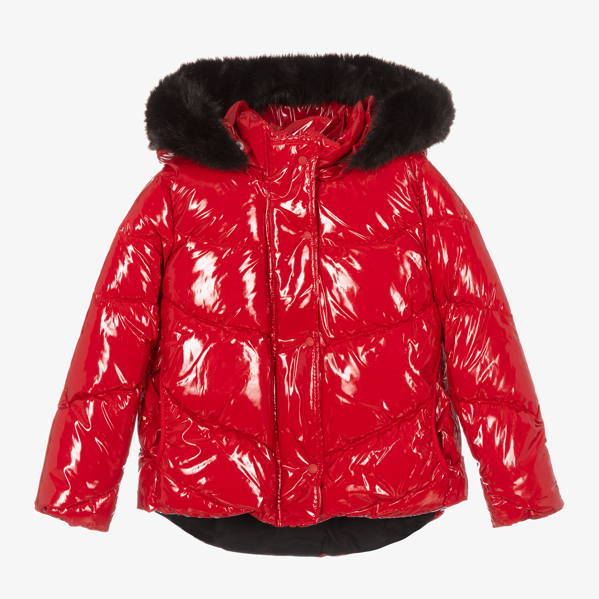 Mayoral - Girls Red Puffer Jacket 