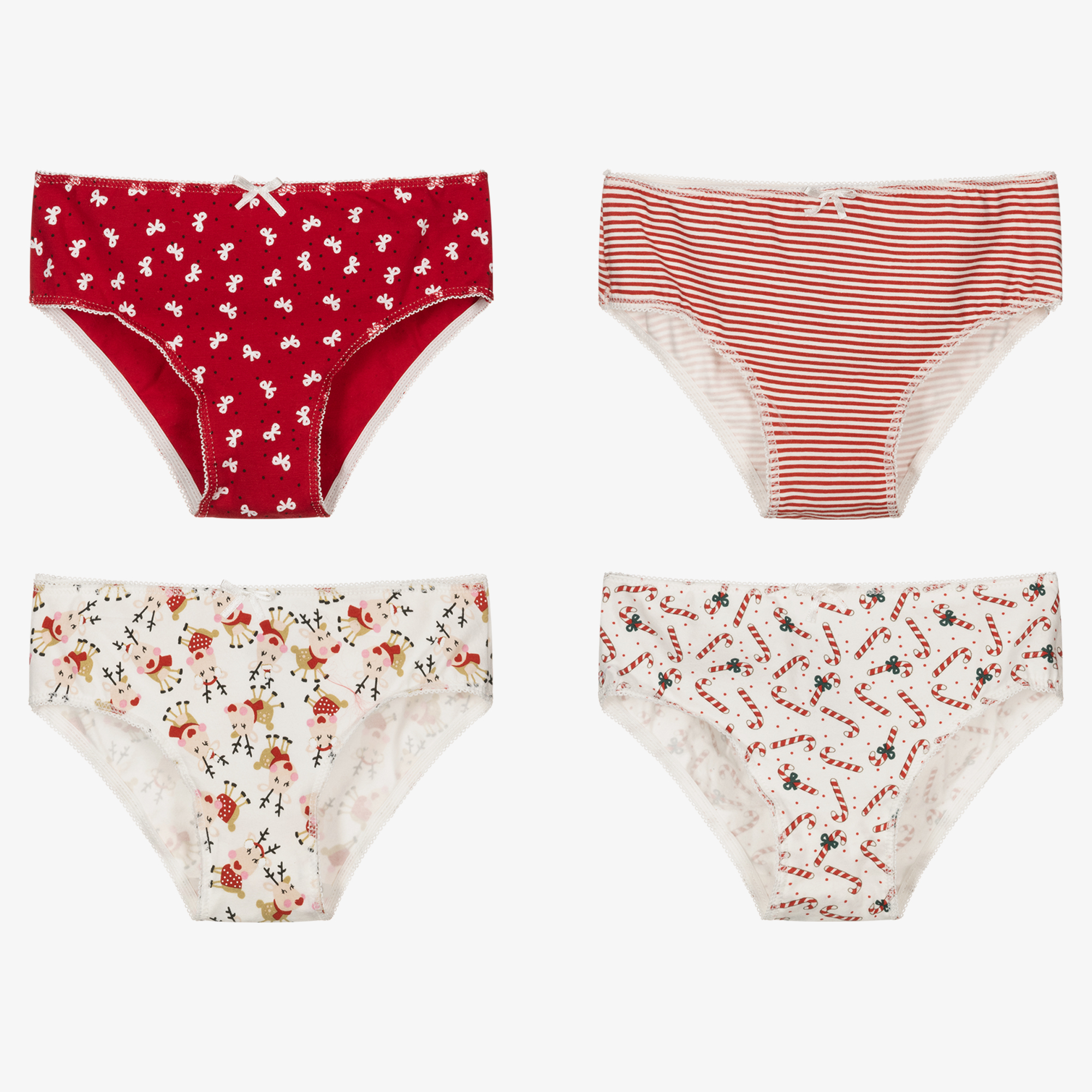 Mayoral - Teen Cotton Knickers (4 Pack) | Childrensalon