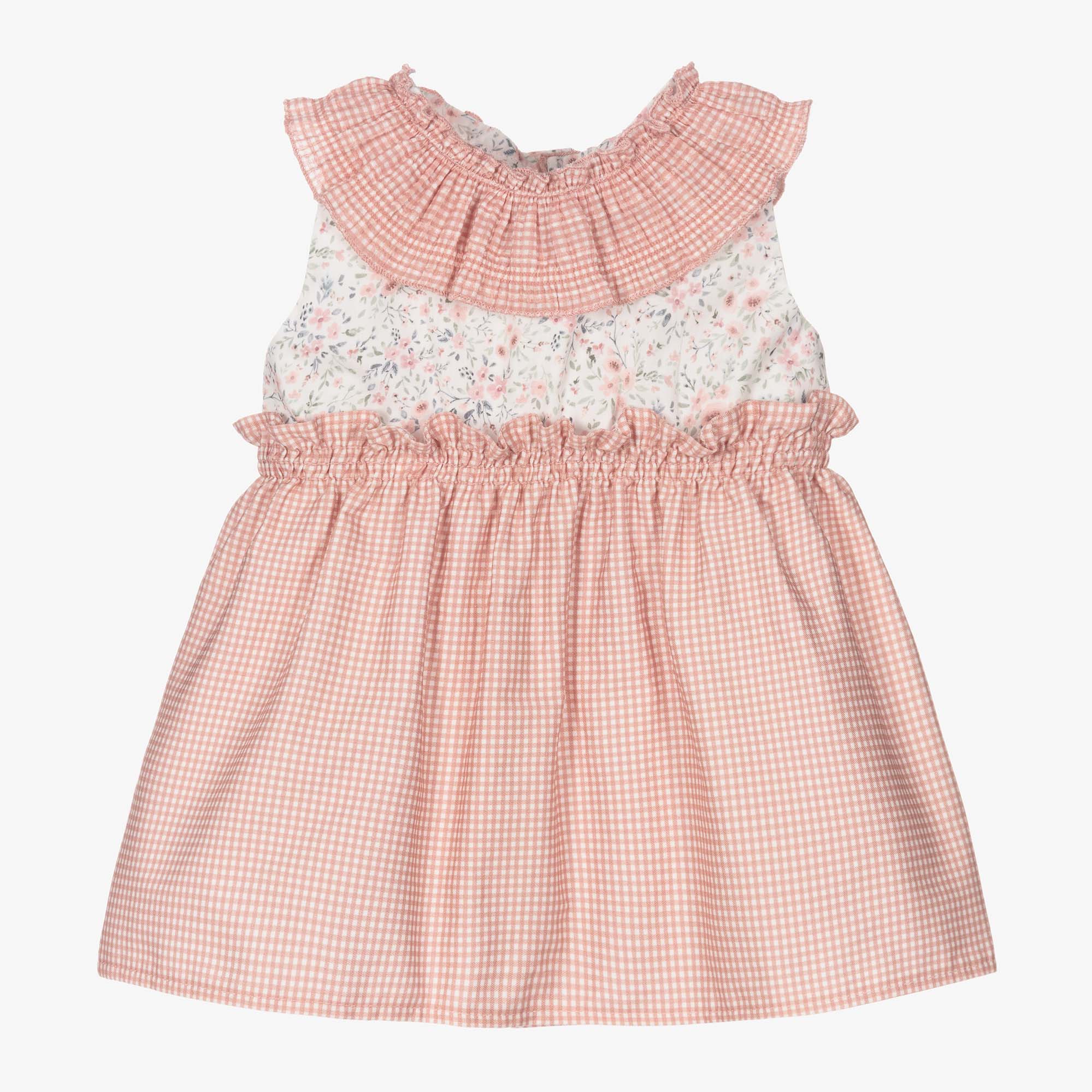 Mebi - Pink Glitter Tulle Dress | Childrensalon
