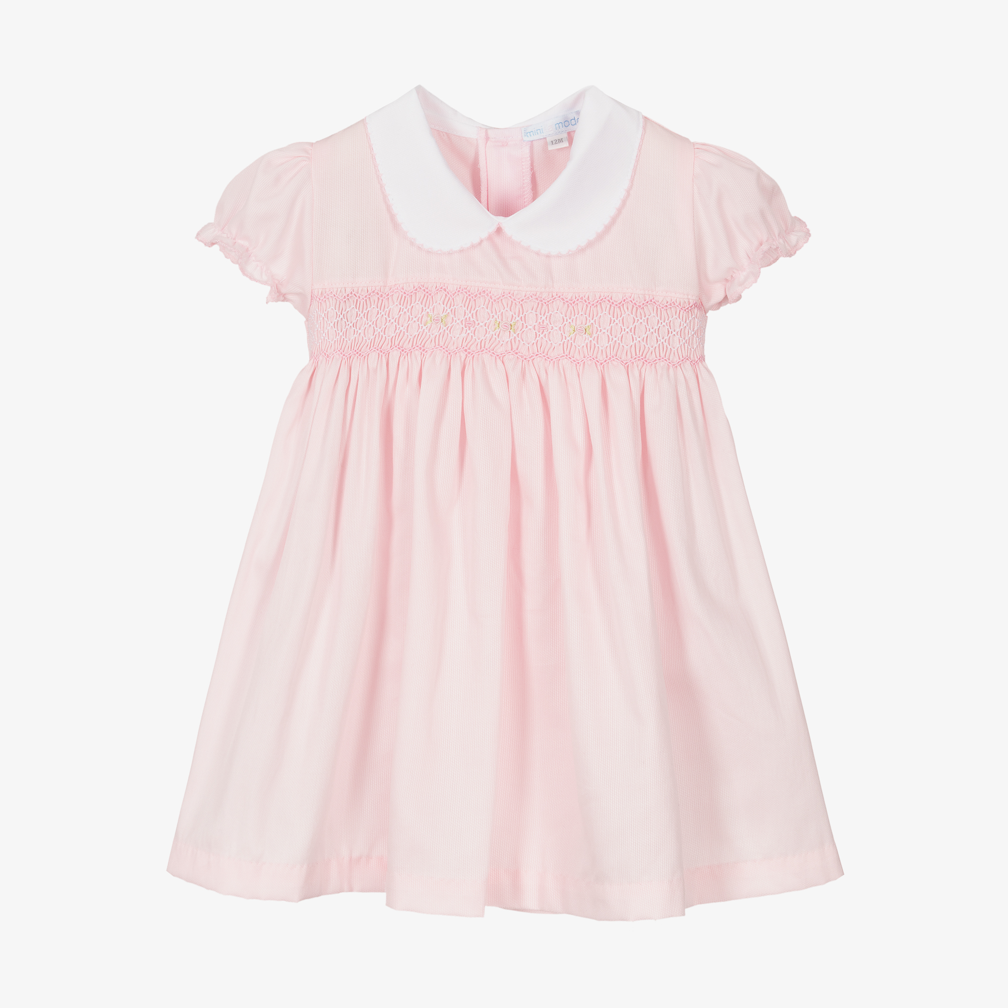 Mini-La-Mode - Smocked Cotton Baby Dress | Childrensalon