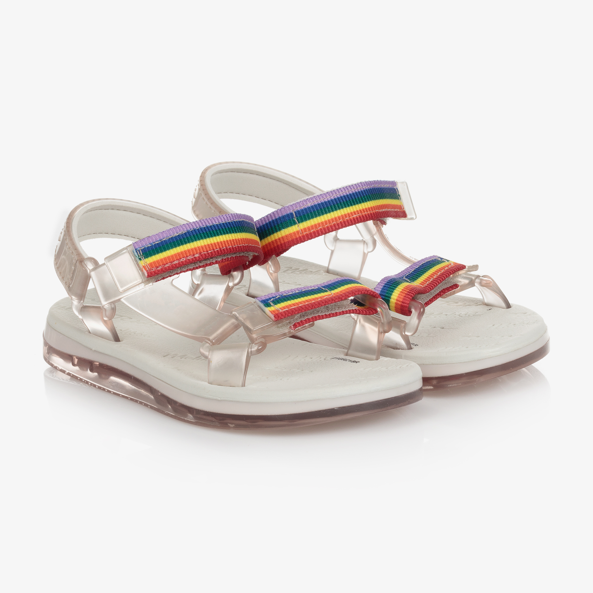 melissa clear sandals