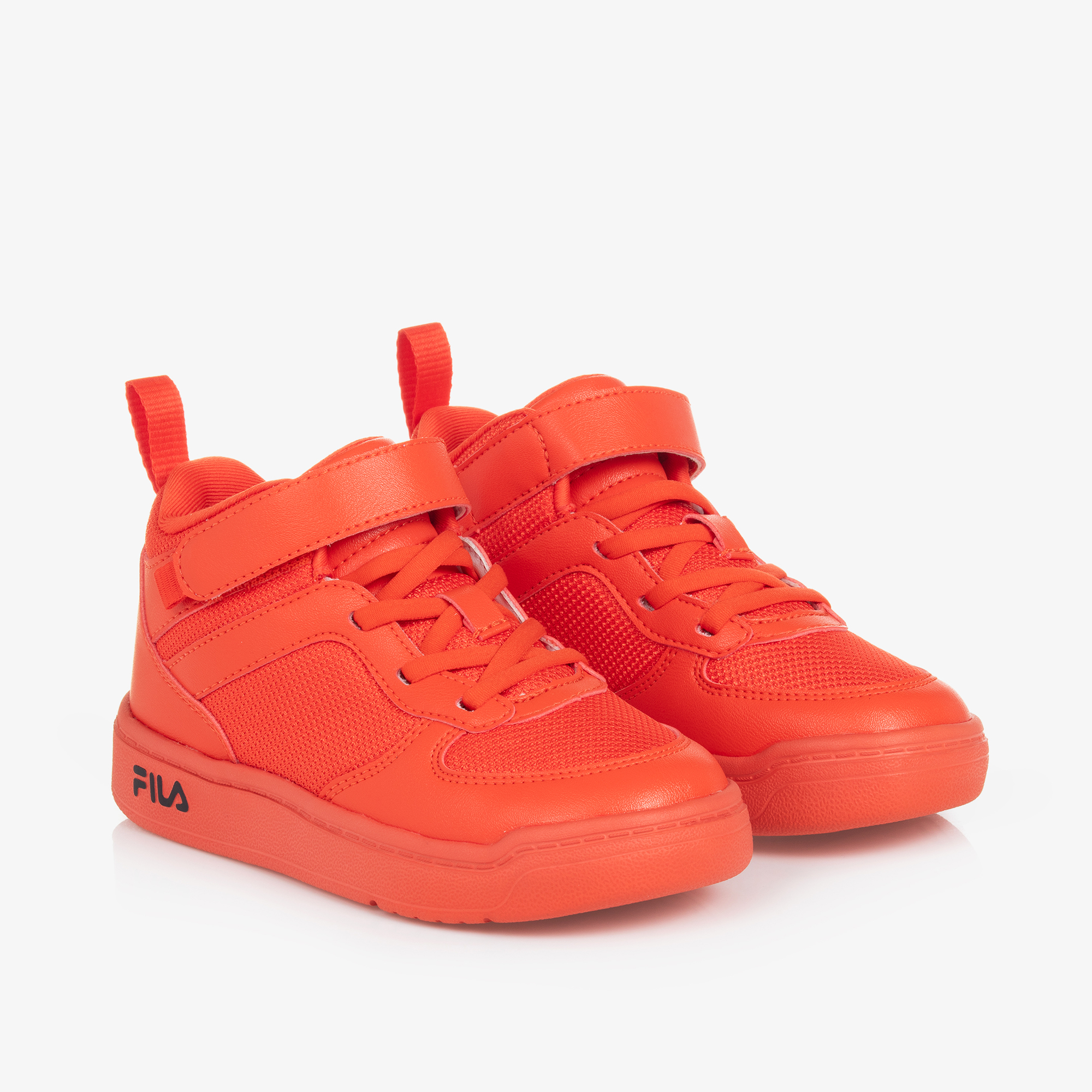 Orange fila sale sneakers