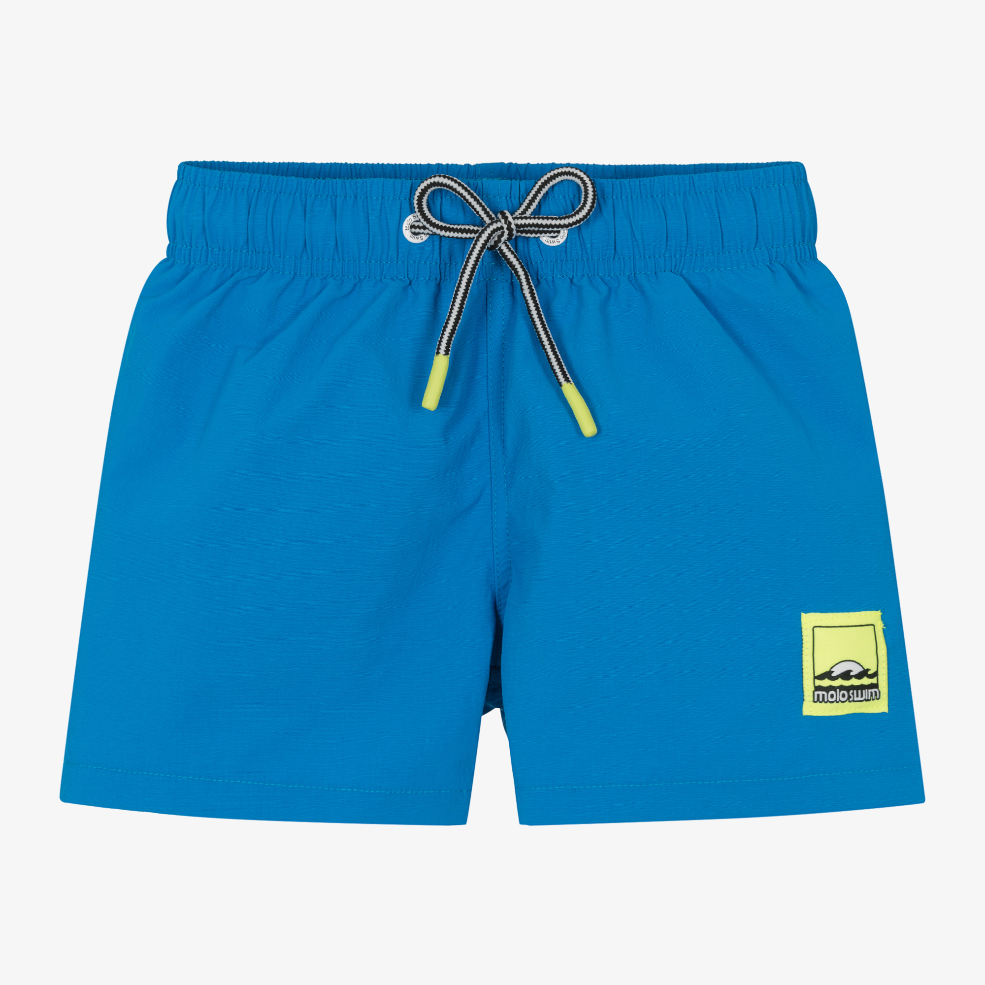 Molo gradient-effect cotton shorts - Blue