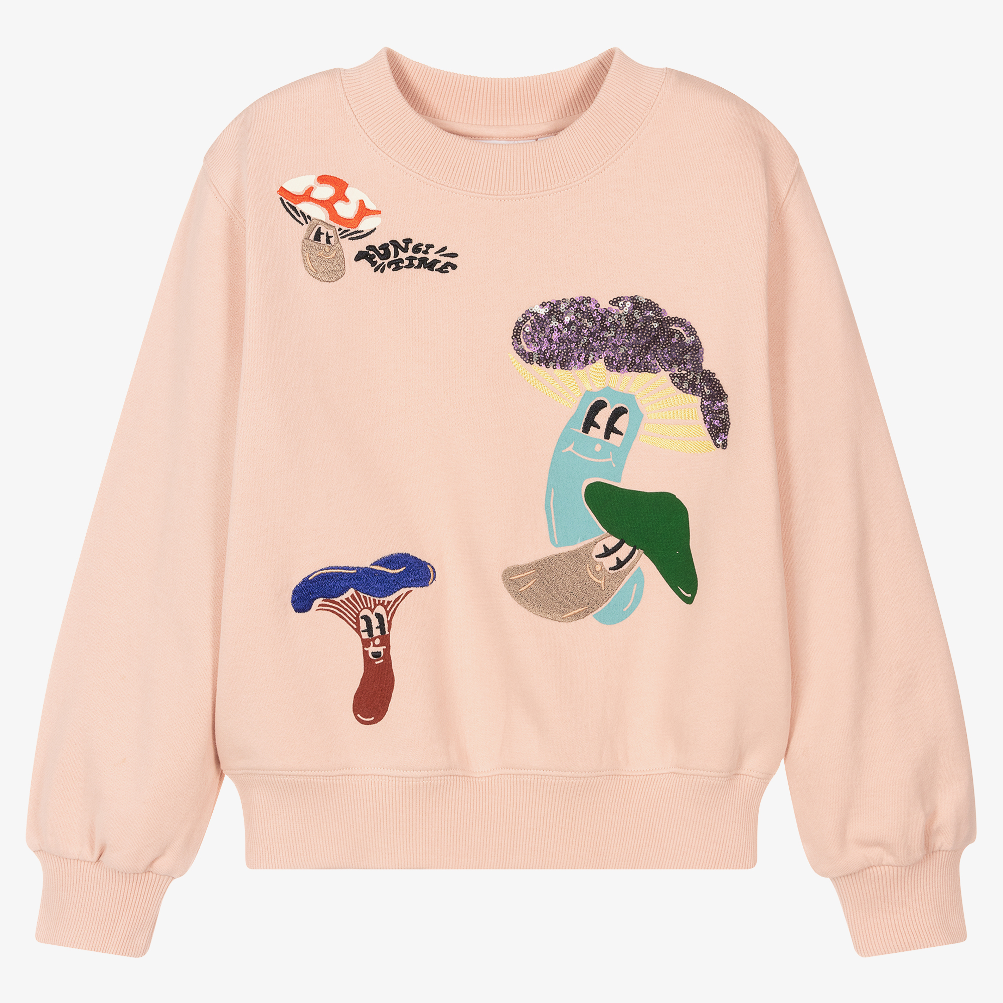 Molo - Teen Girls Pink Sweatshirt | Childrensalon Organic Cotton