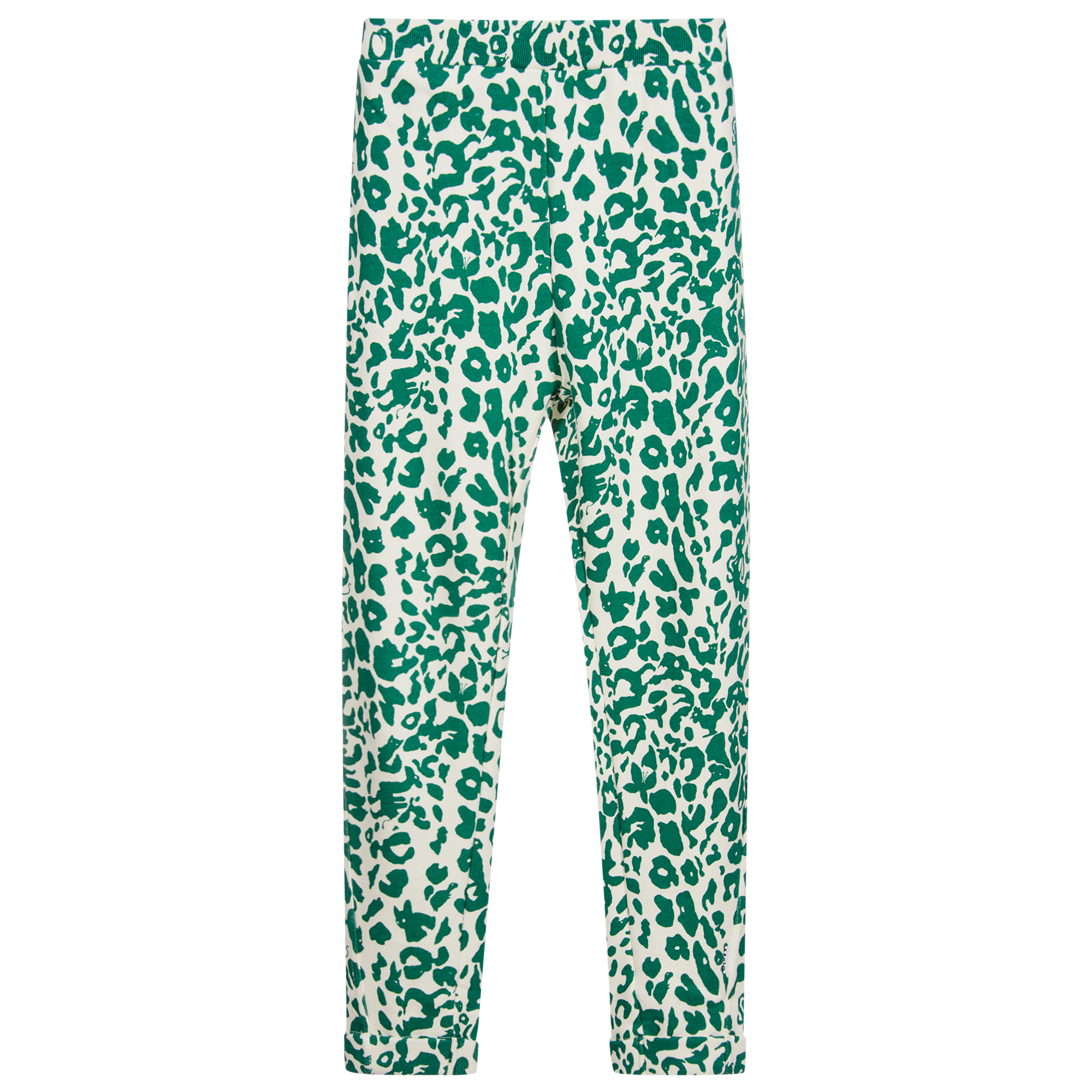 girls leopard joggers