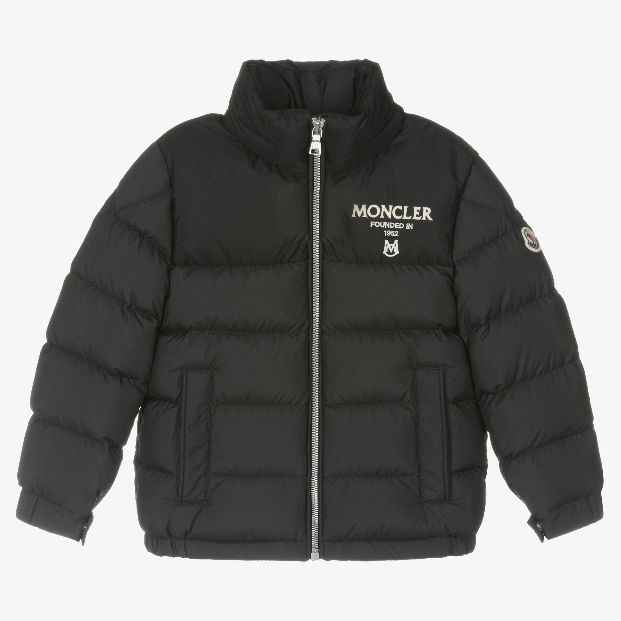 Moncler black deals down aiton jacket