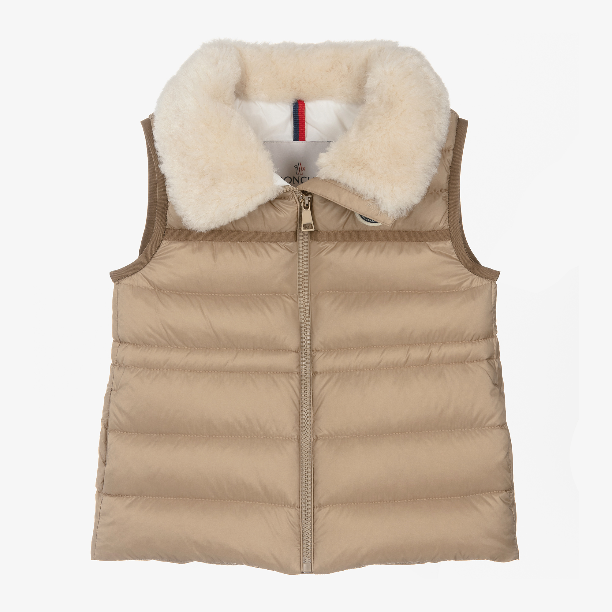 Moncler fur gilet deals