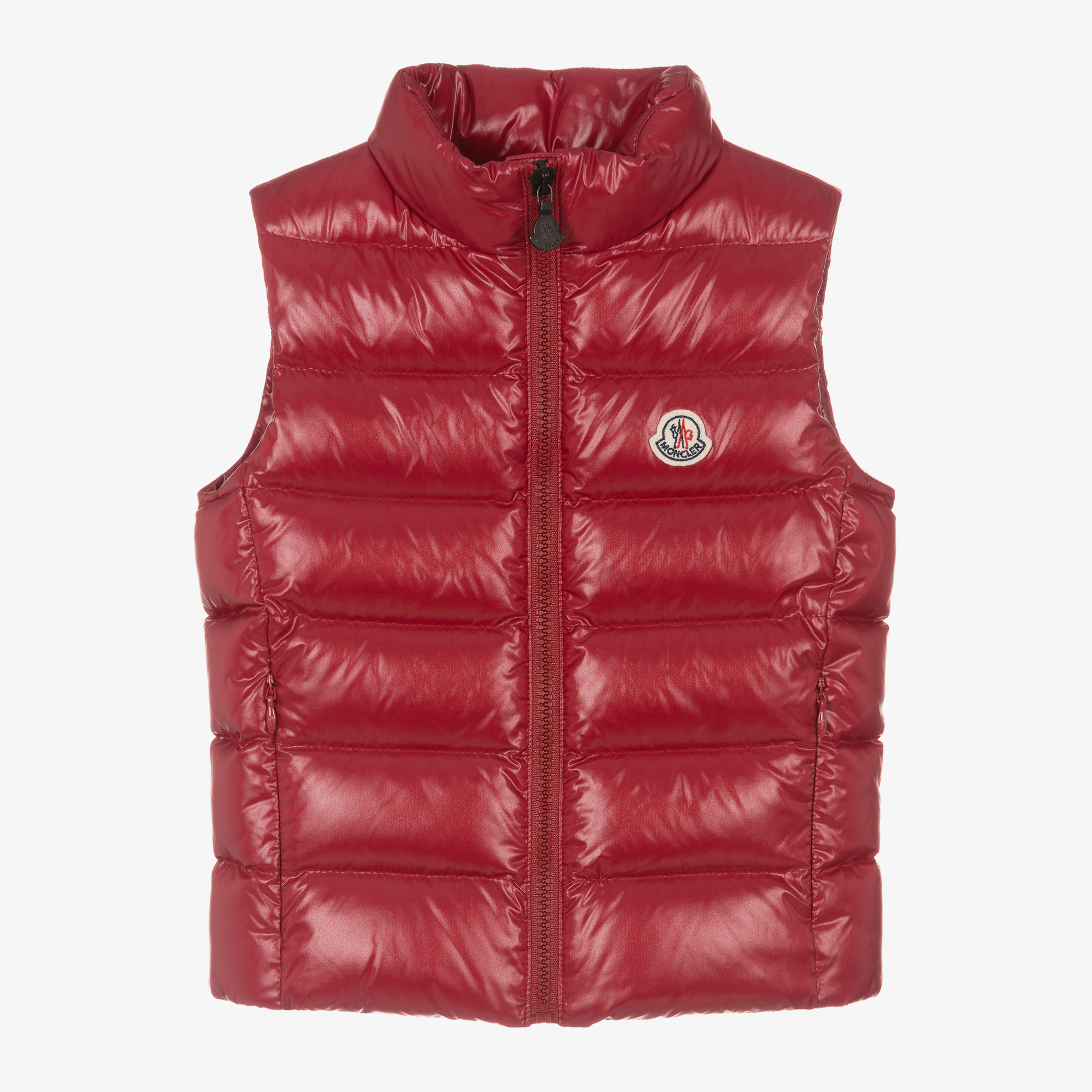 Moncler body warmer red online