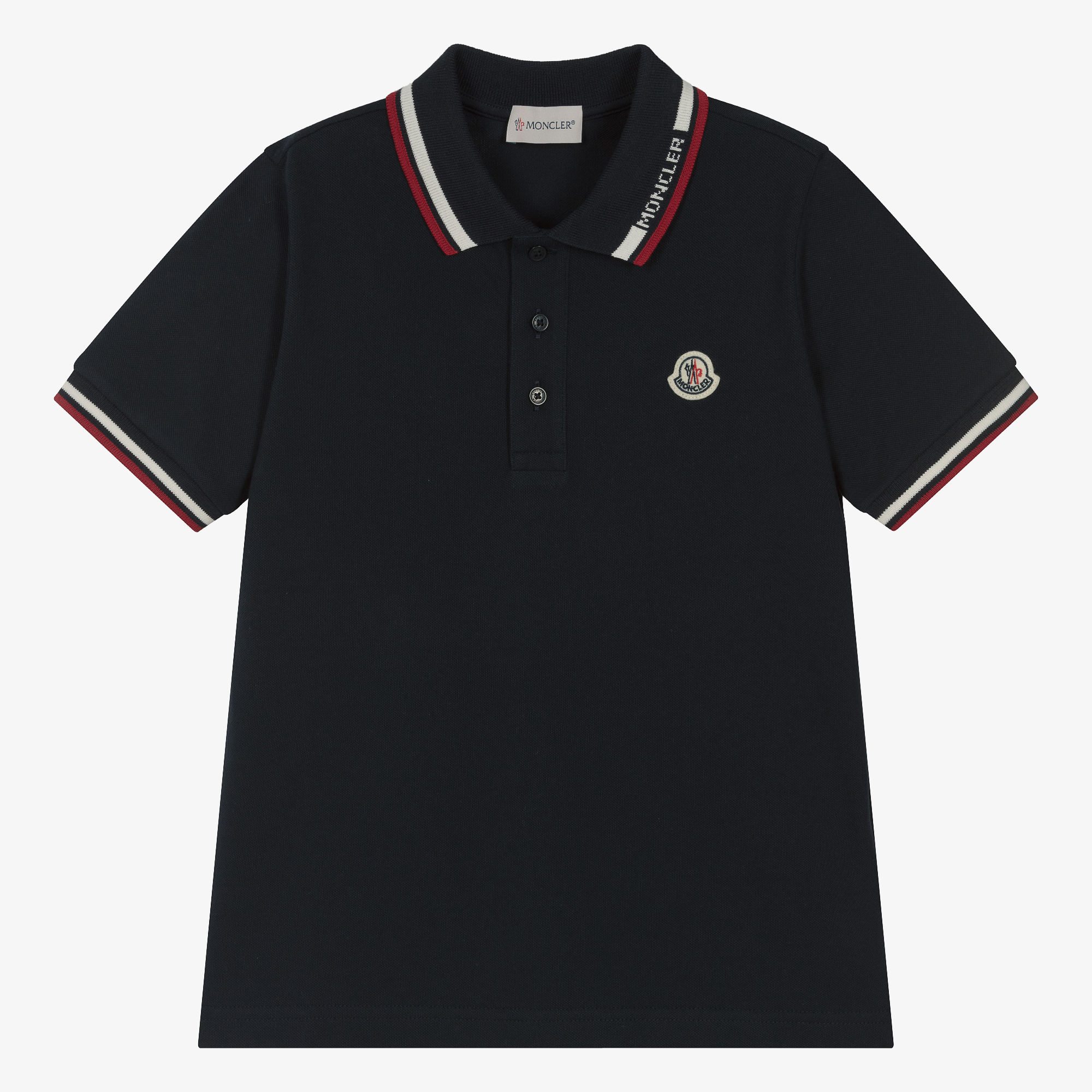 Moncler reflective polo on sale