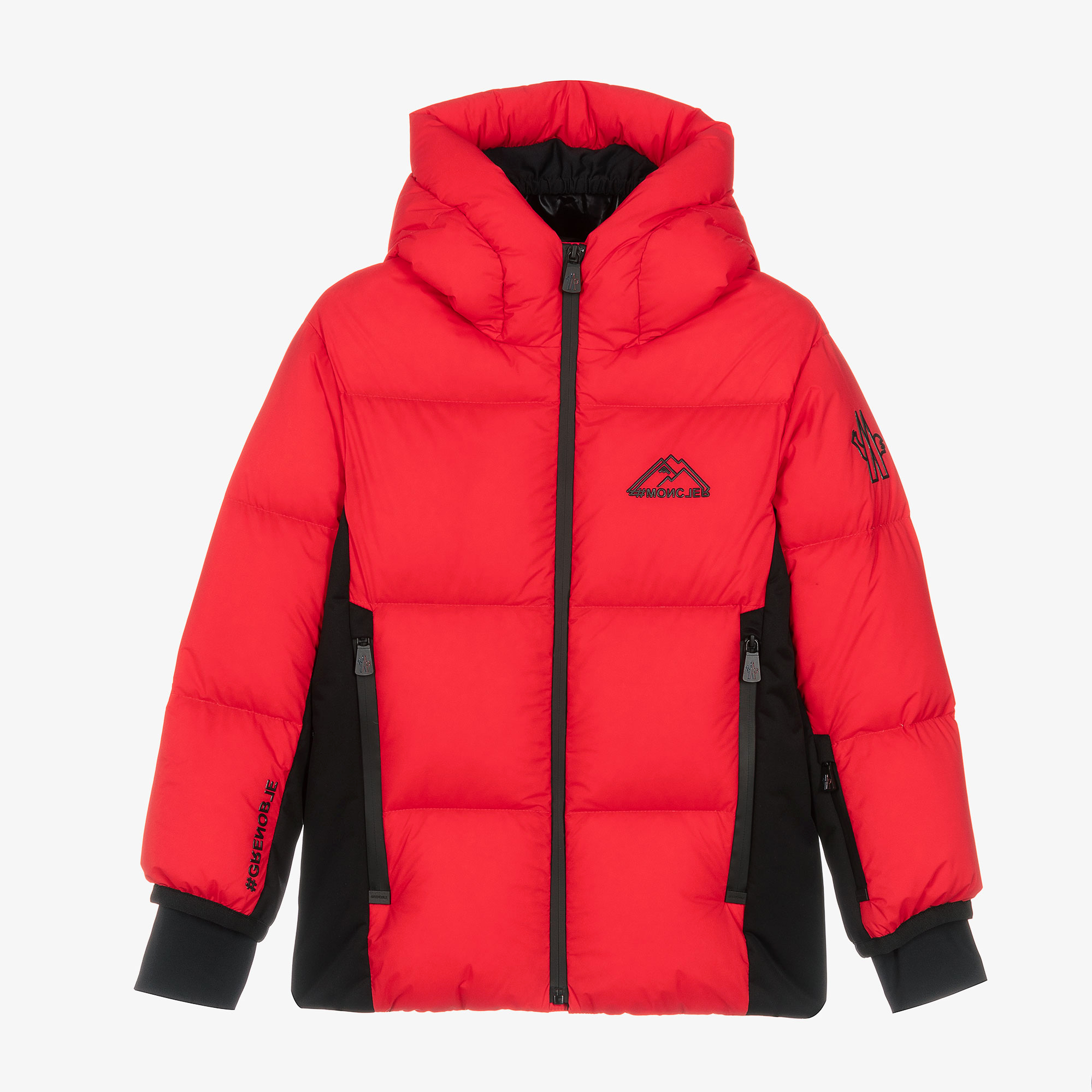 Montmiral down-filled jacket in red - Moncler Grenoble