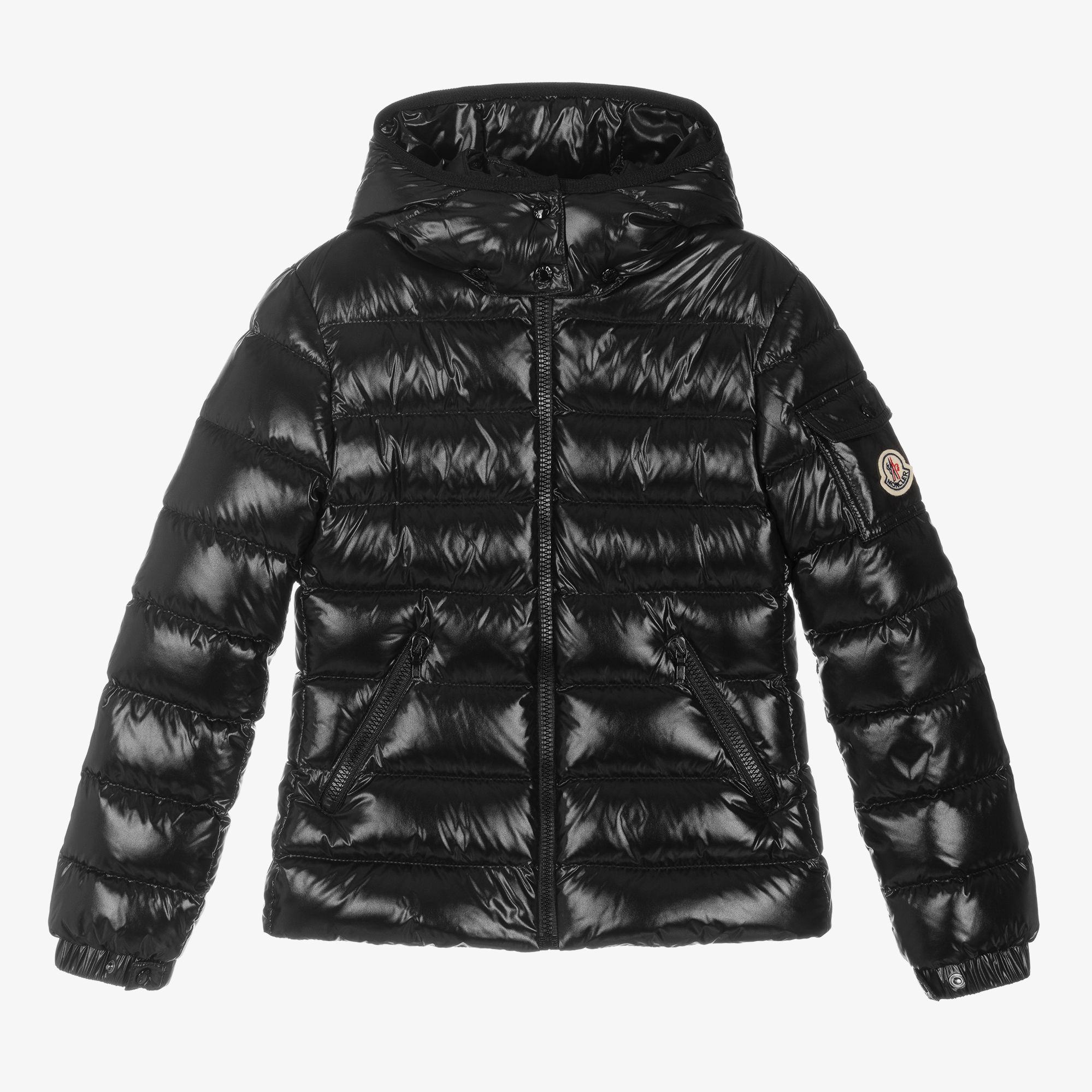 Moncler black bady best sale jacket