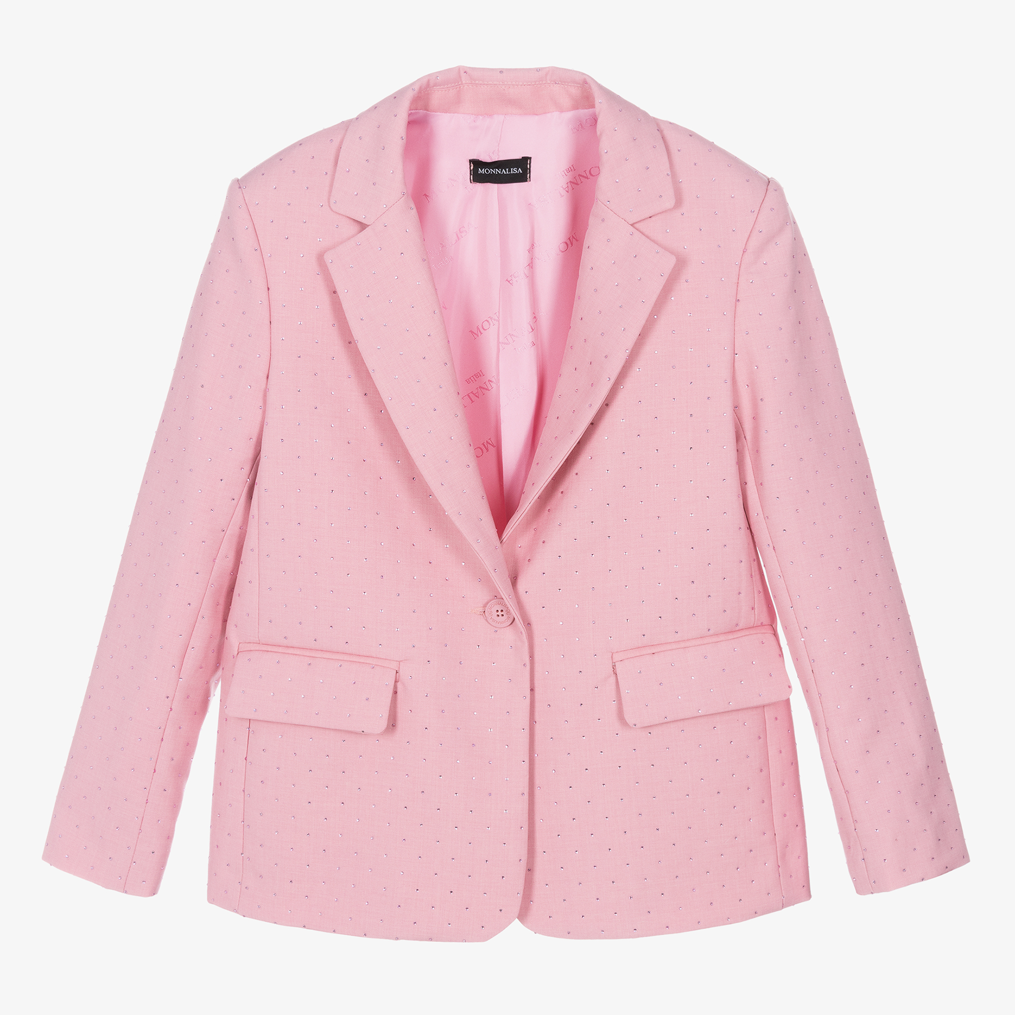 Girls pink blazer sale