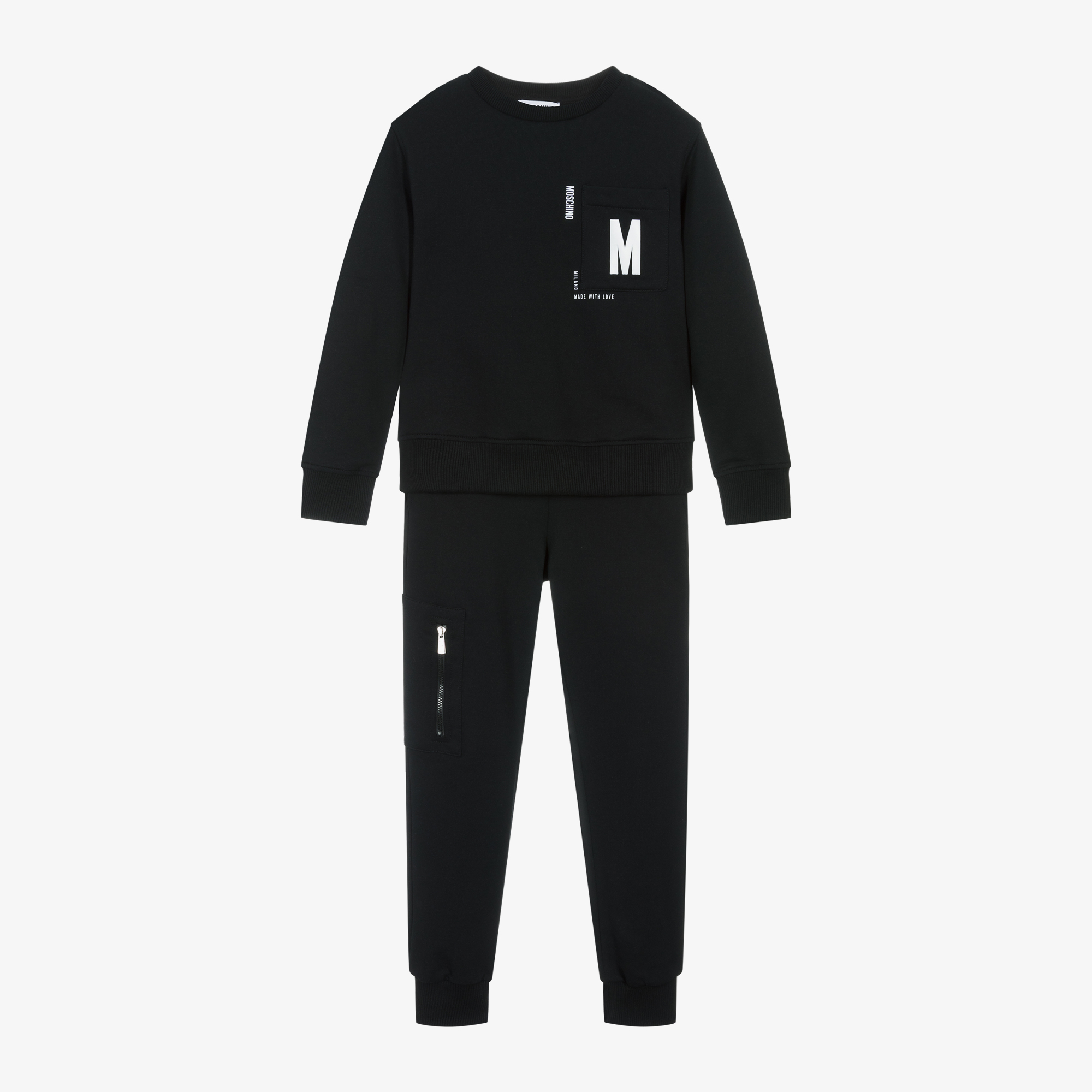 Moschino tracksuit junior hotsell