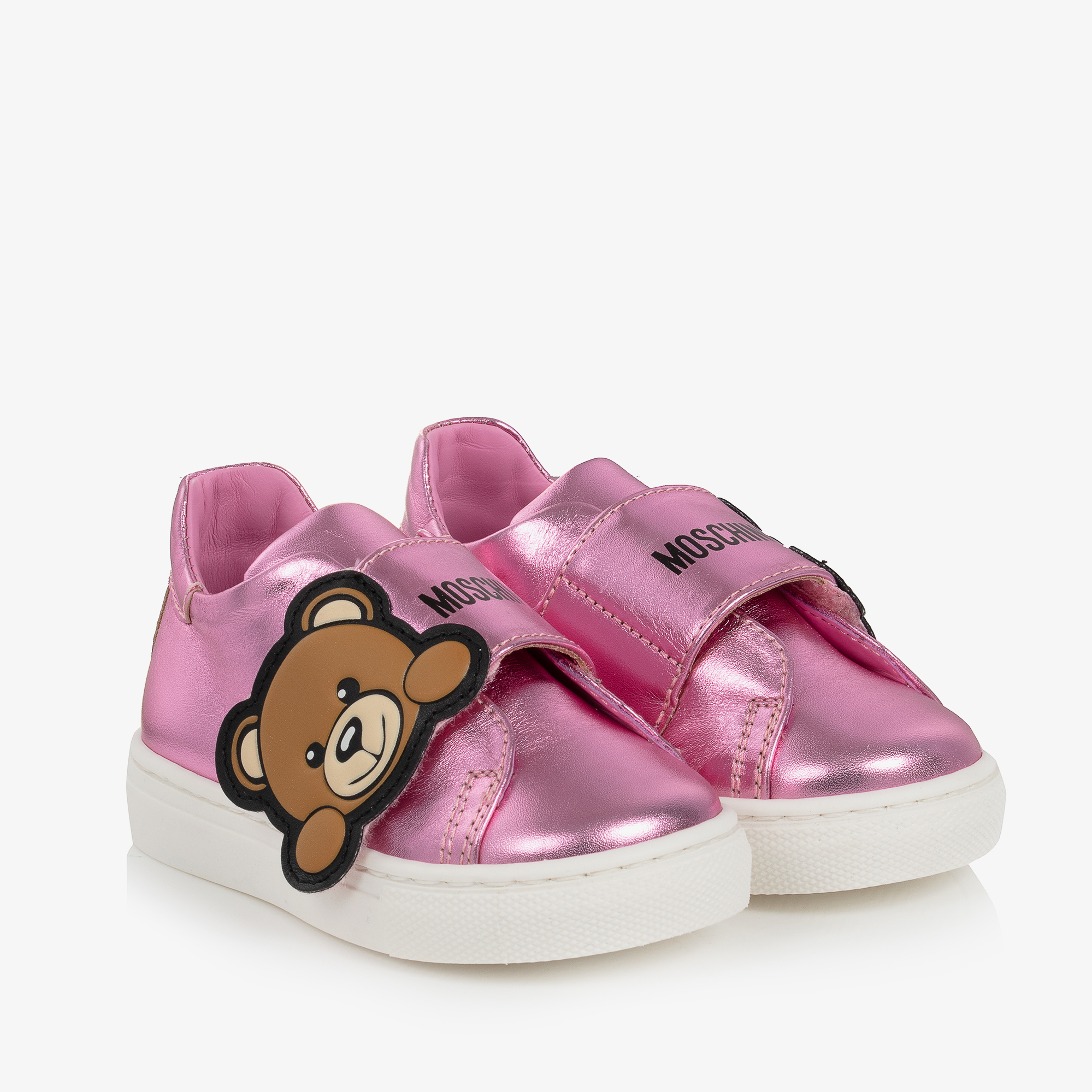 Moschino teddy best sale trainers womens